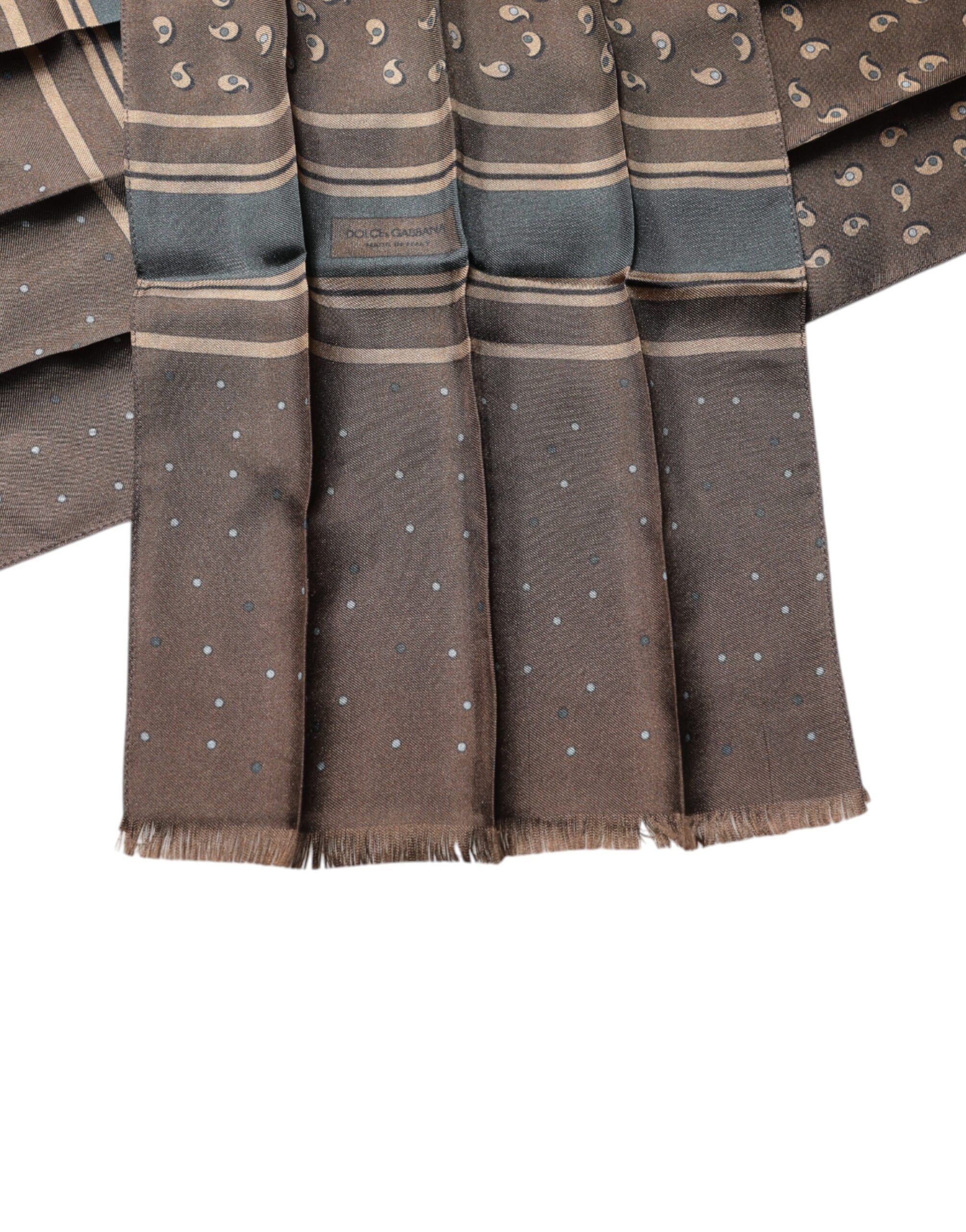 Fantasy Silk Neck Wrap Shawl Men's Scarf (Pre-Owned) - Dolce & Gabbana - Modalova