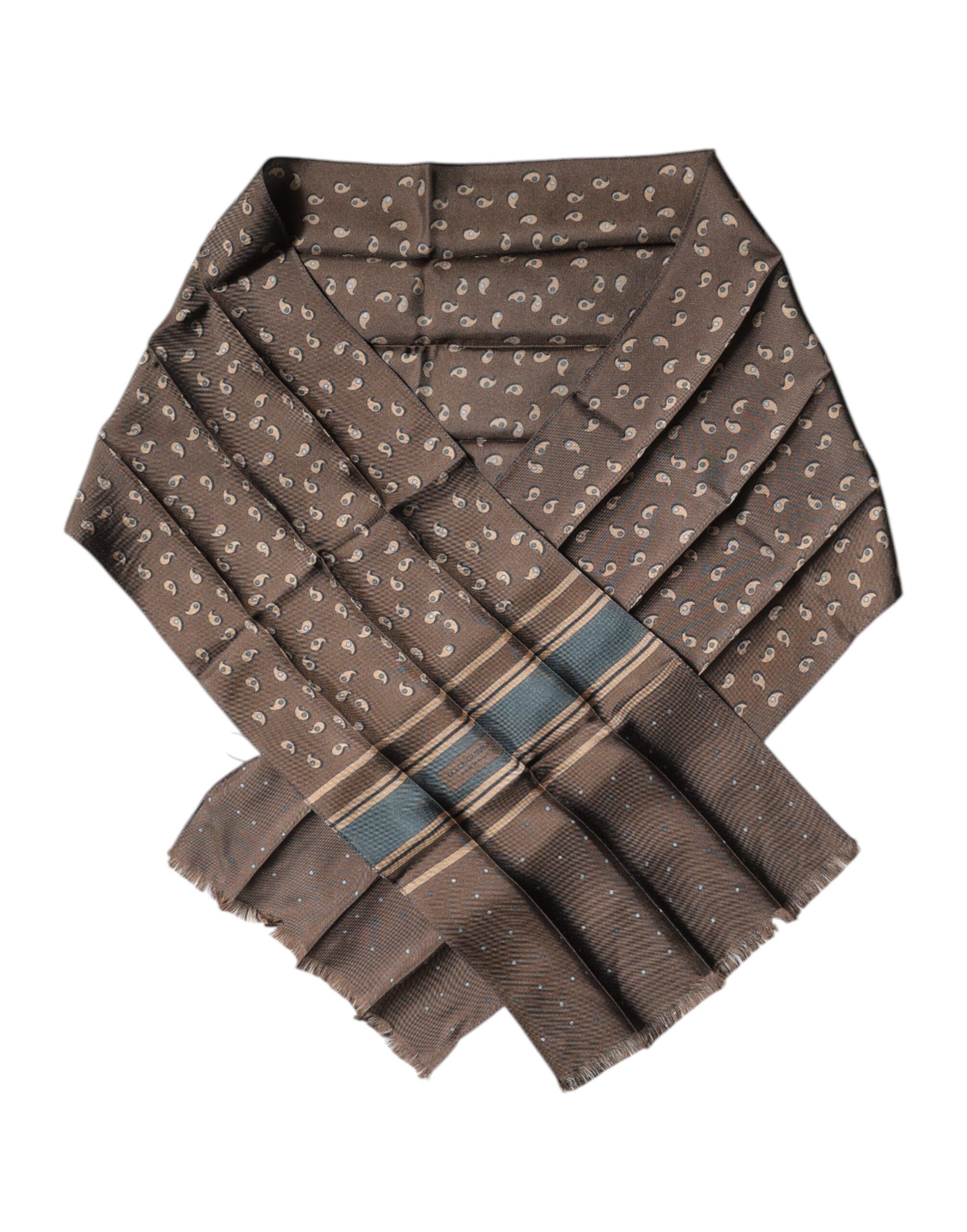 Fantasy Silk Neck Wrap Shawl Men's Scarf - Dolce & Gabbana - Modalova