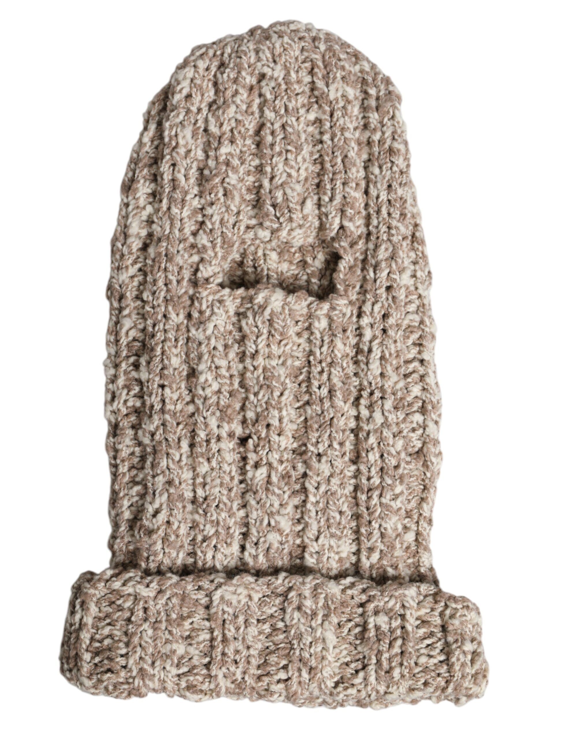 Wool Knitted Ski Mask Balaclava Men's Hat - Dolce & Gabbana - Modalova