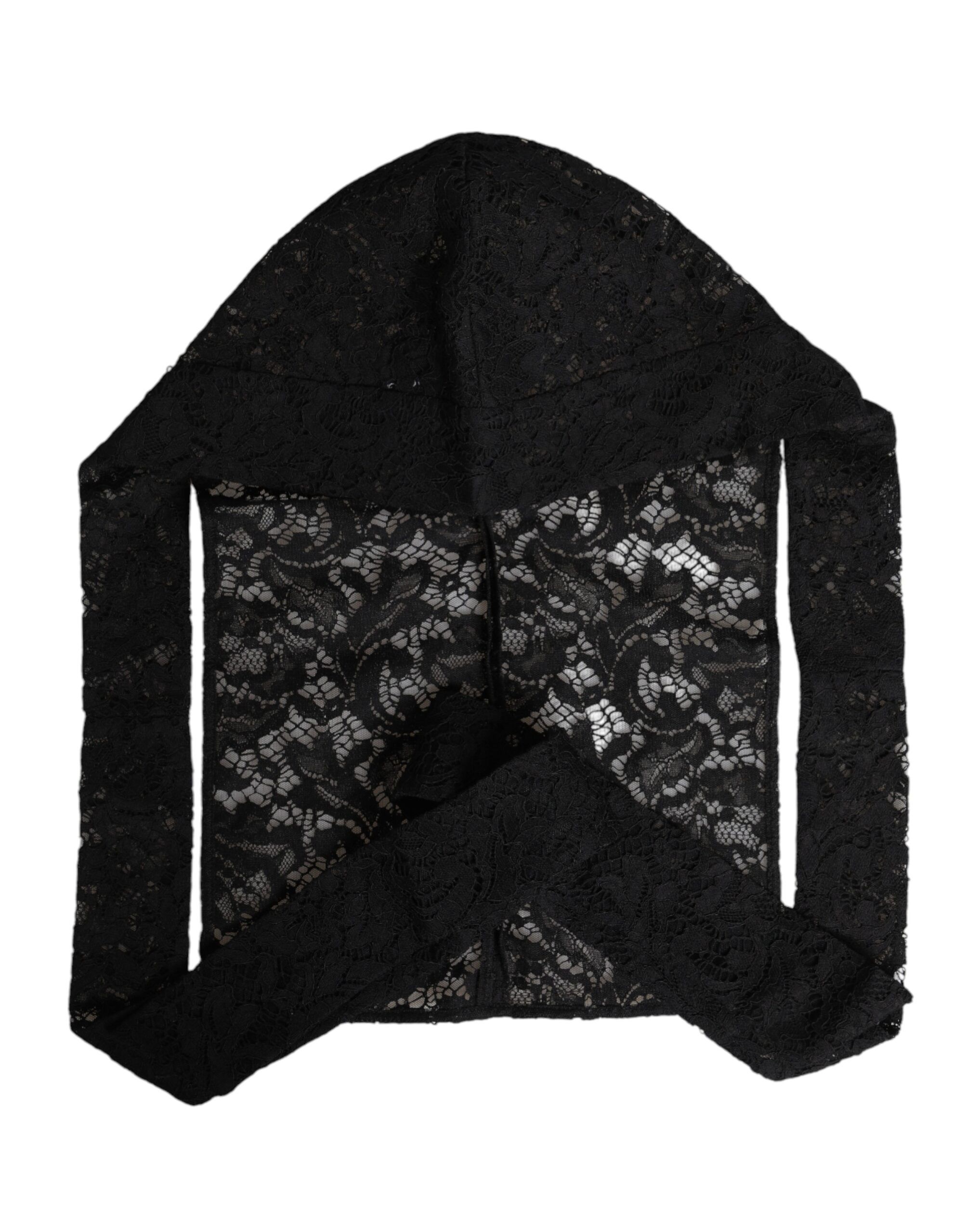 Floral Lace Whole Head Wrap Women's Hat - Dolce & Gabbana - Modalova