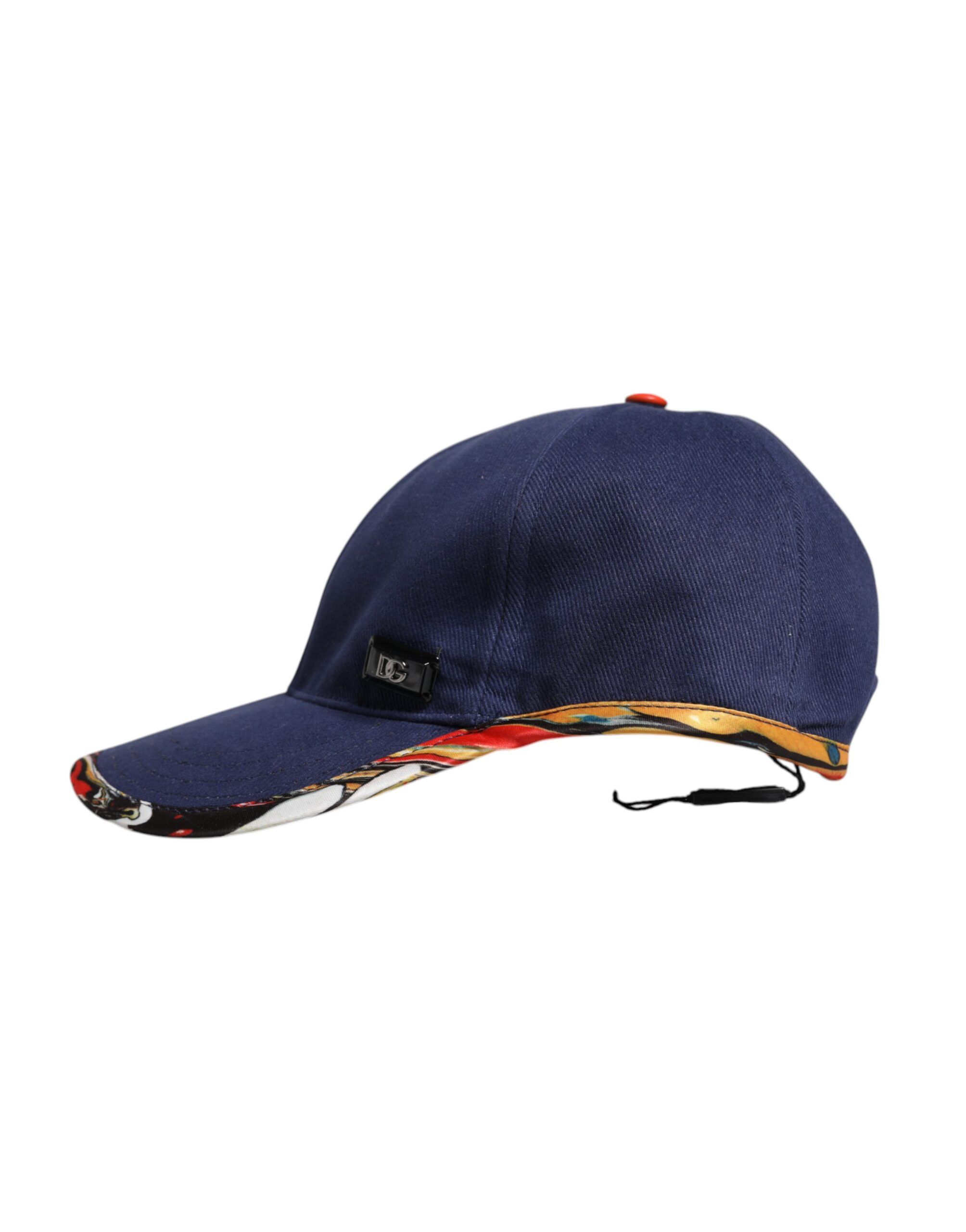 Cotton 6 Panels Baseball Men's Cap - Dolce & Gabbana - Modalova