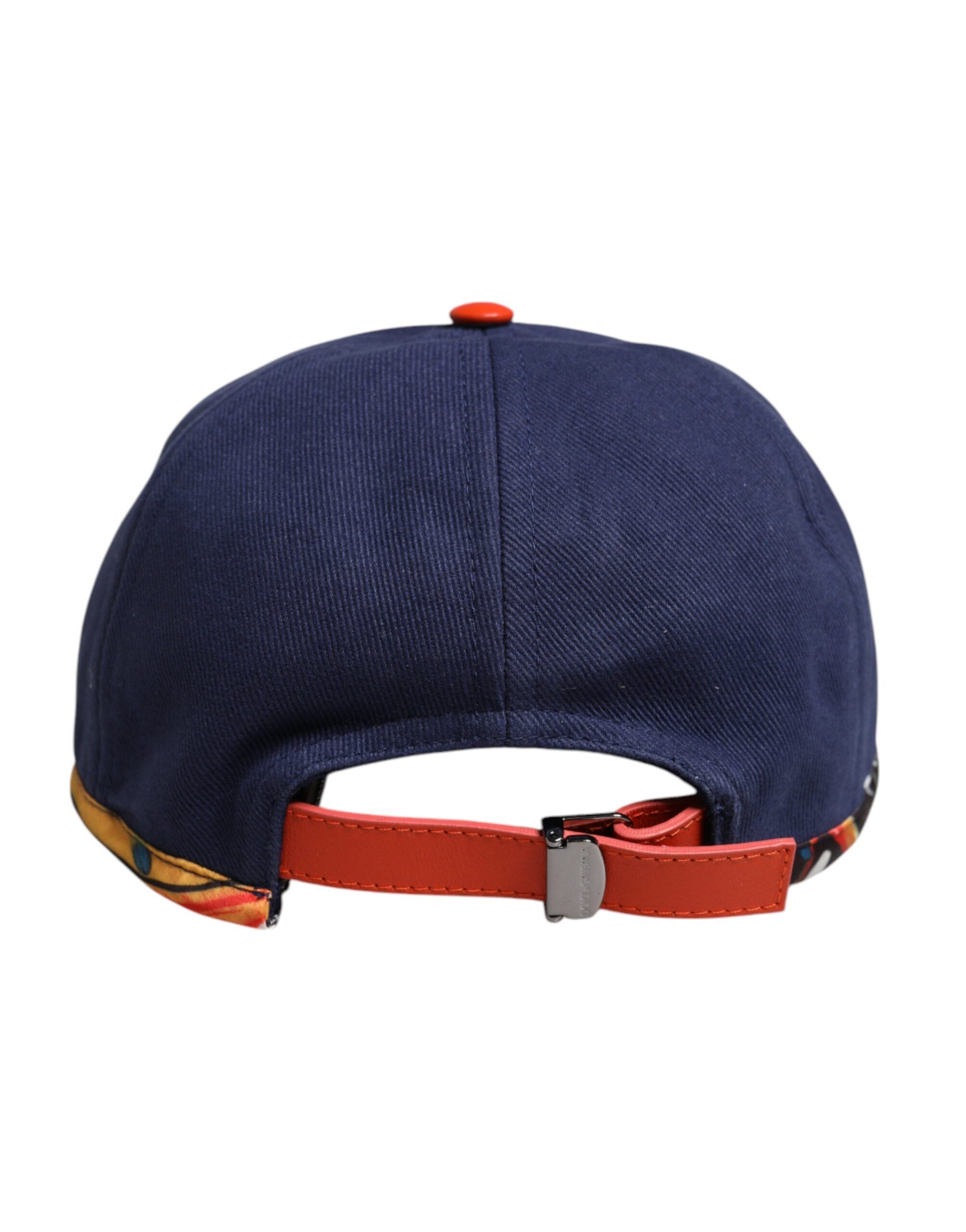 Cotton 6 Panels Baseball Men's Cap - Dolce & Gabbana - Modalova