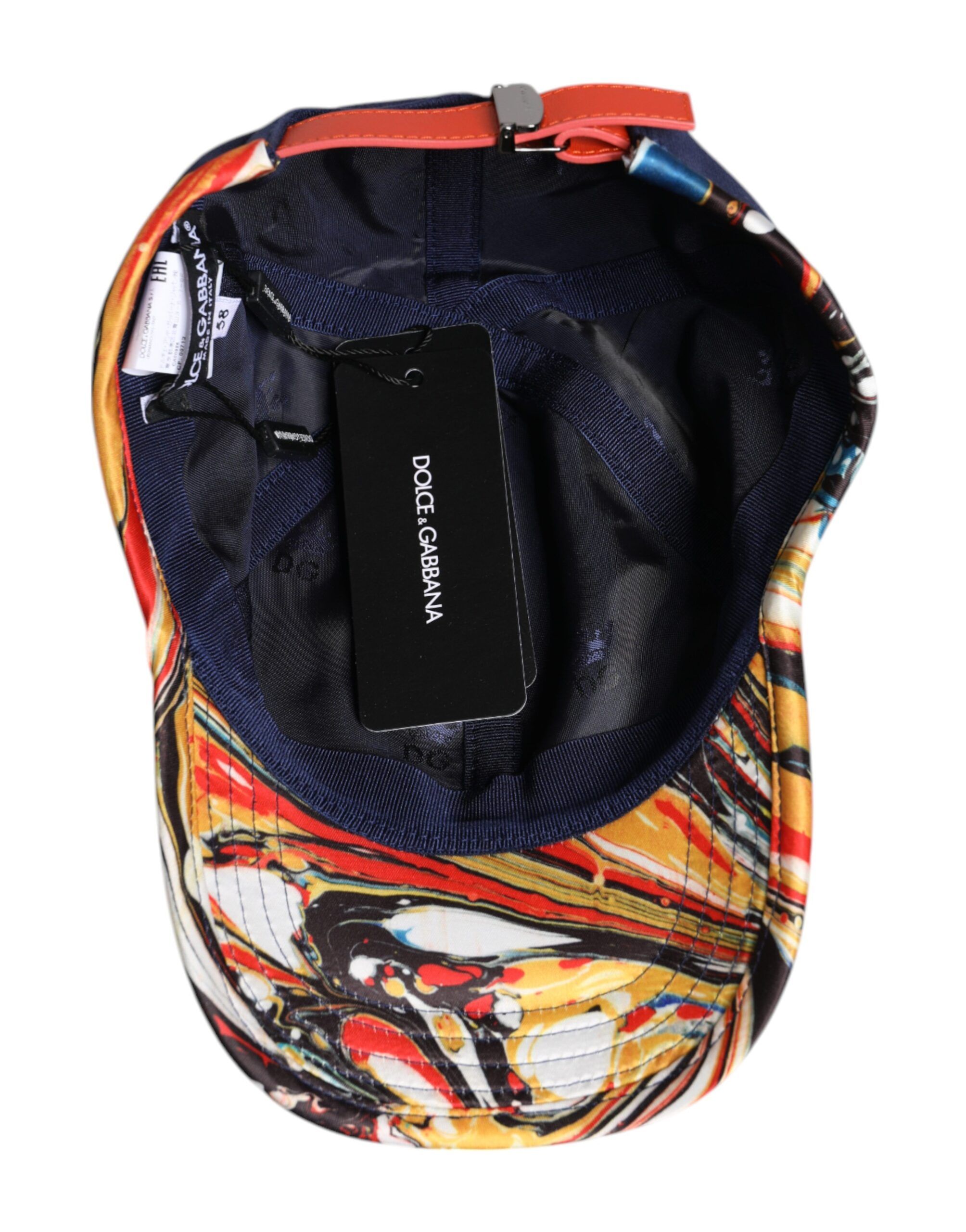 Cotton 6 Panels Baseball Men's Cap - Dolce & Gabbana - Modalova