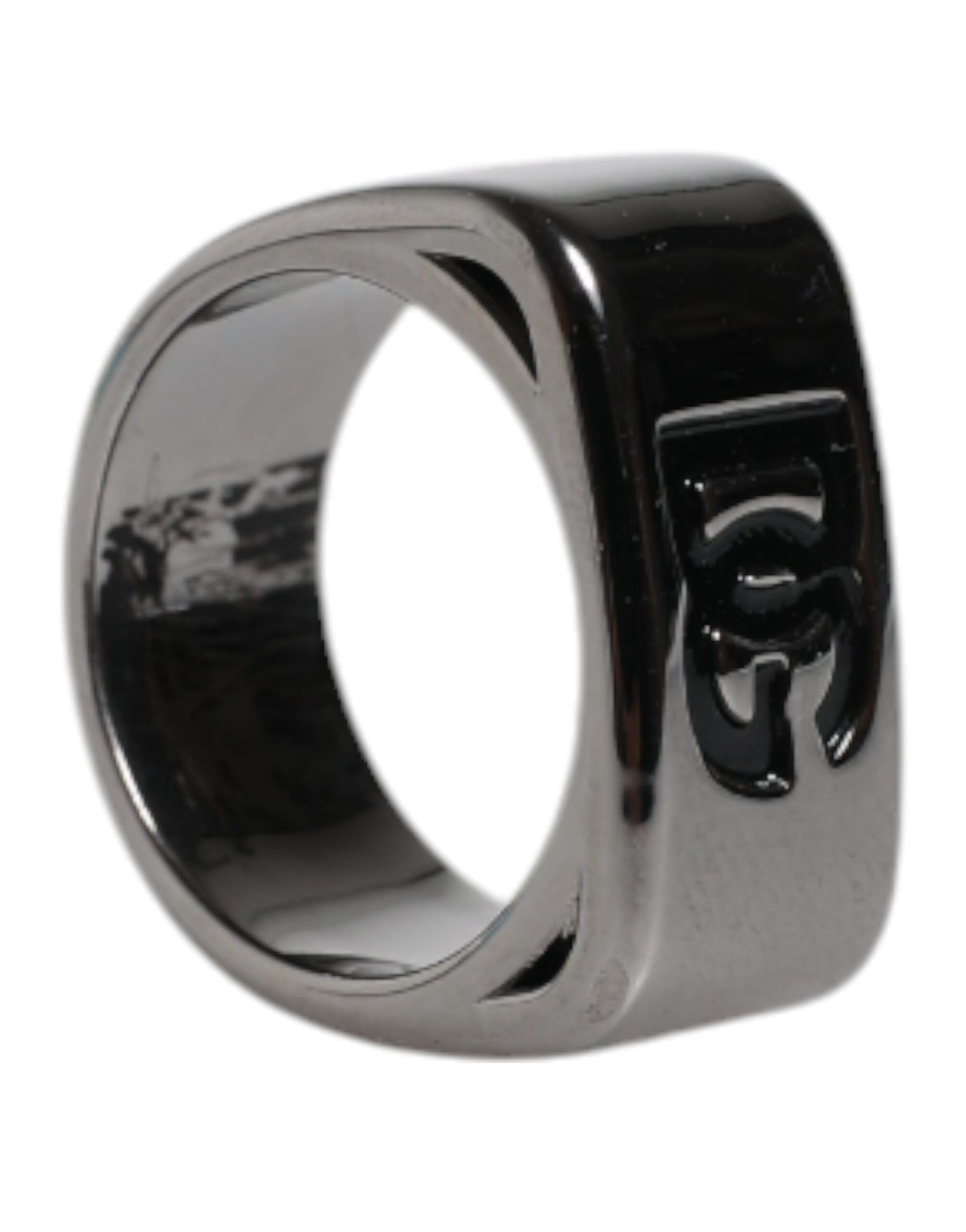 Tone Brass Anello DG Logo Men's Ring - Dolce & Gabbana - Modalova