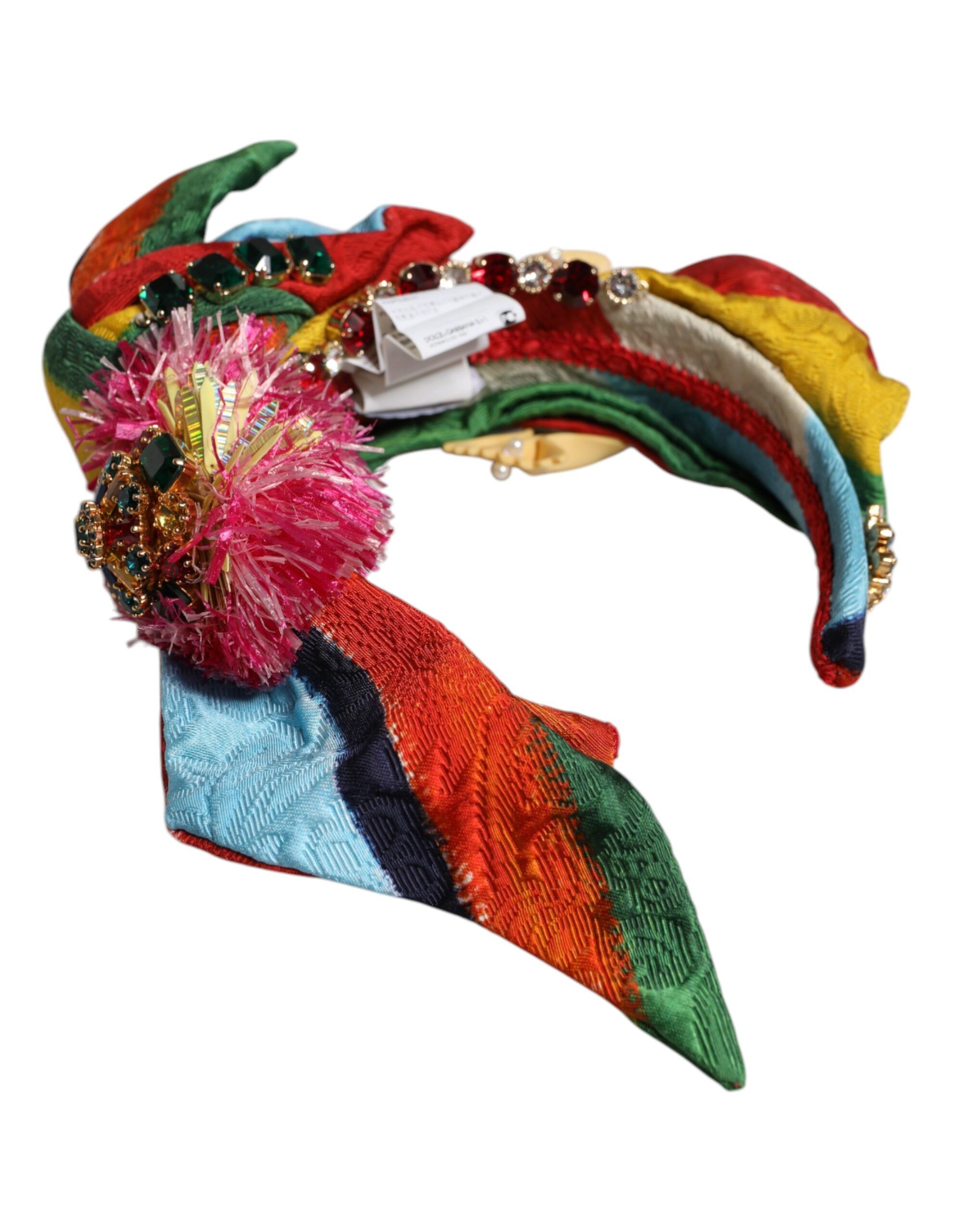 Floral Crystal Embellished Diadem Women's Headband - Dolce & Gabbana - Modalova