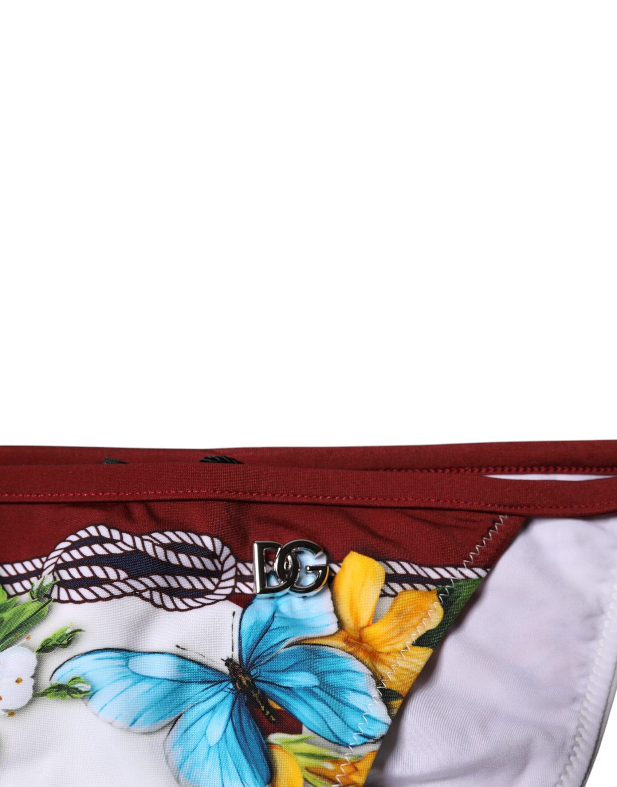 Floral Print Swimsuit Bikini Bottom Women's Swimwear - Dolce & Gabbana - Modalova
