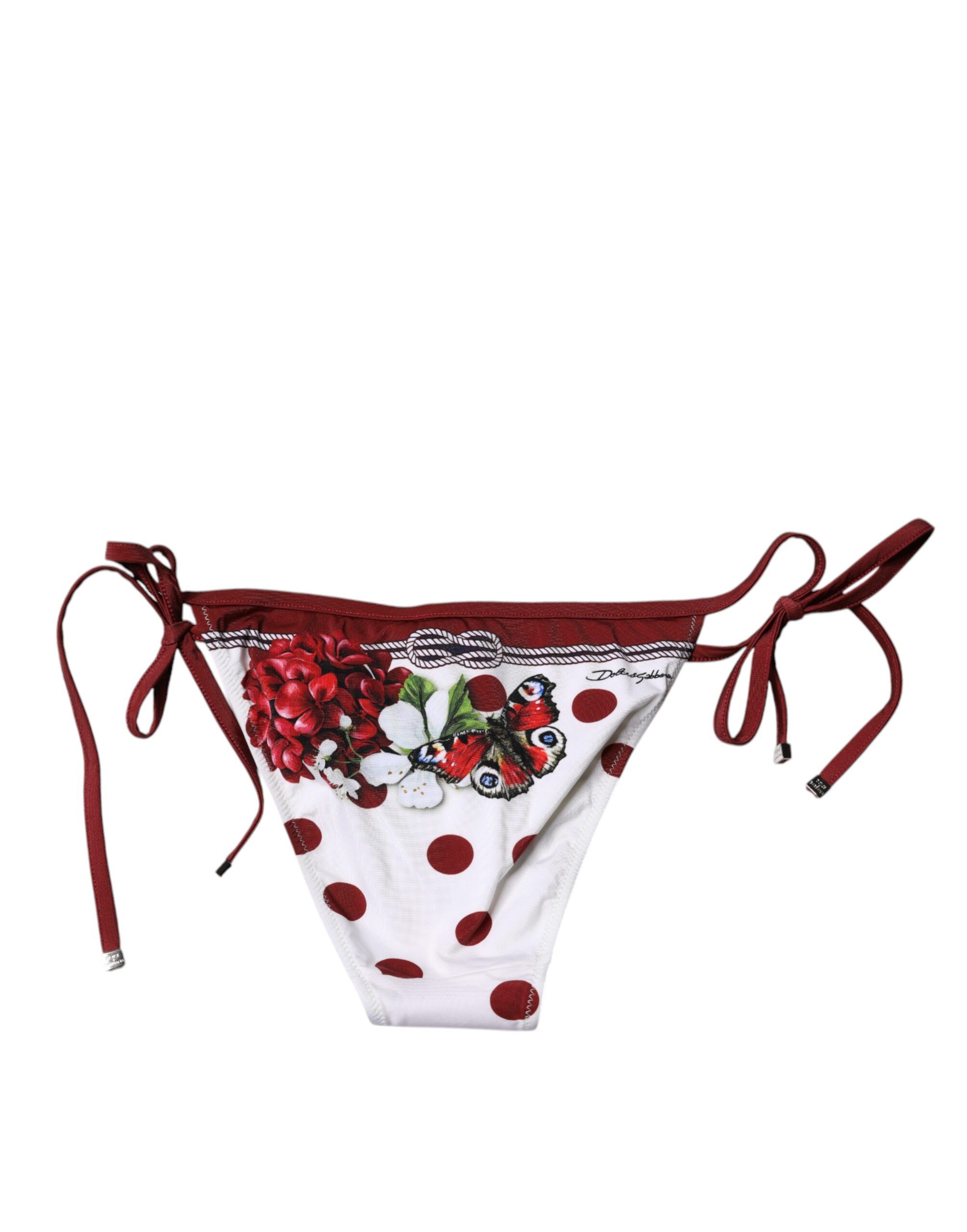 Floral Print Swimsuit Bikini Bottom Women's Swimwear - Dolce & Gabbana - Modalova