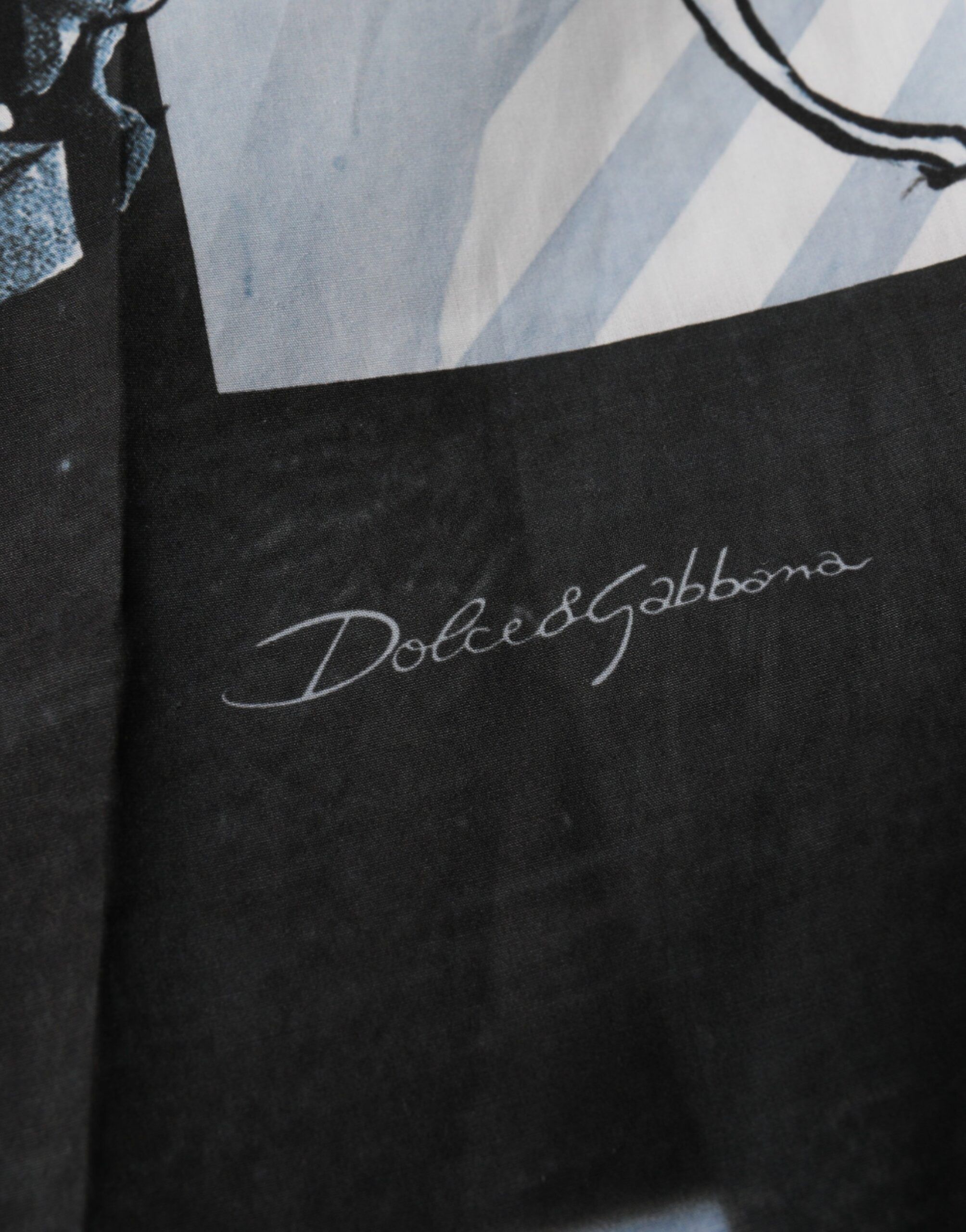 Statue Print Cotton Mens Men's Shorts - Dolce & Gabbana - Modalova