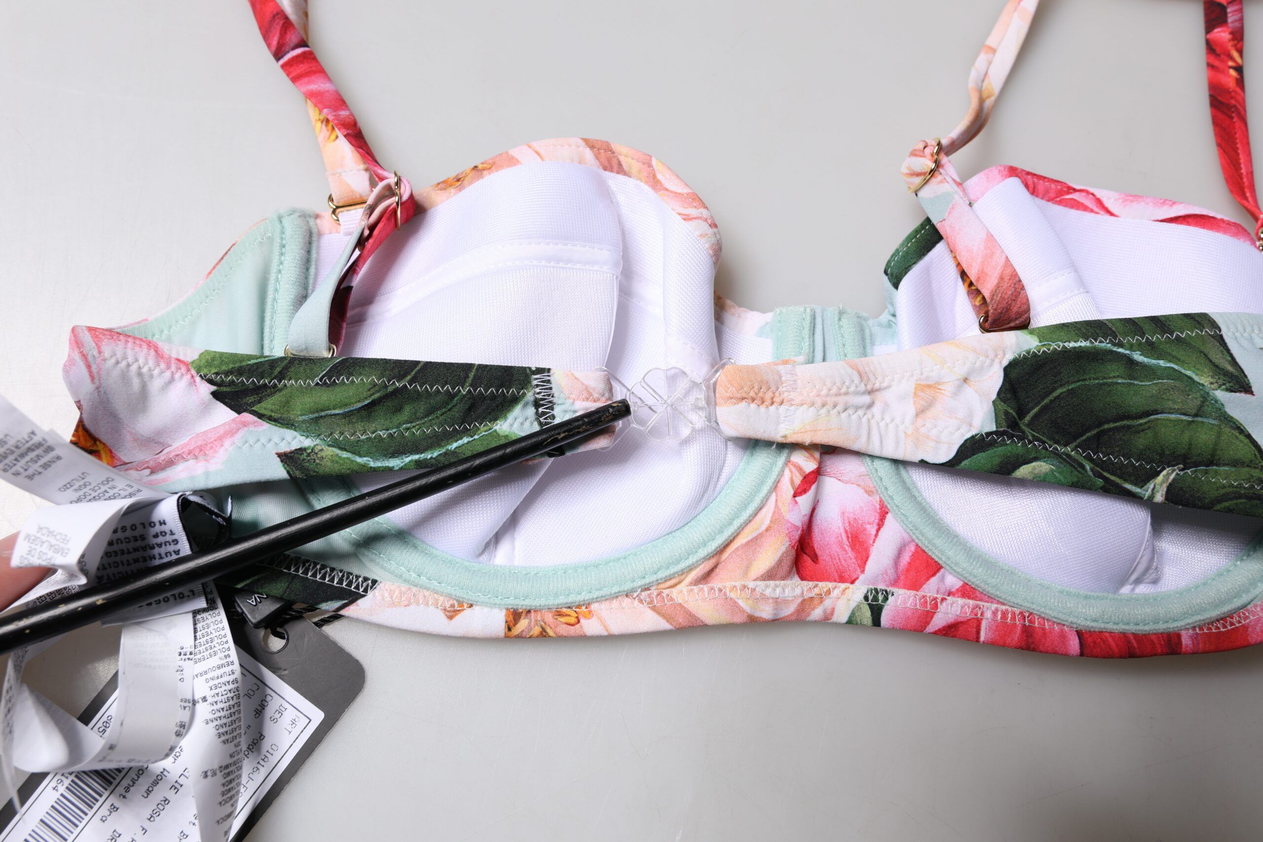 Floral Padded Balconette Bra Women's Underwear (Pre-Owned) - Dolce & Gabbana - Modalova