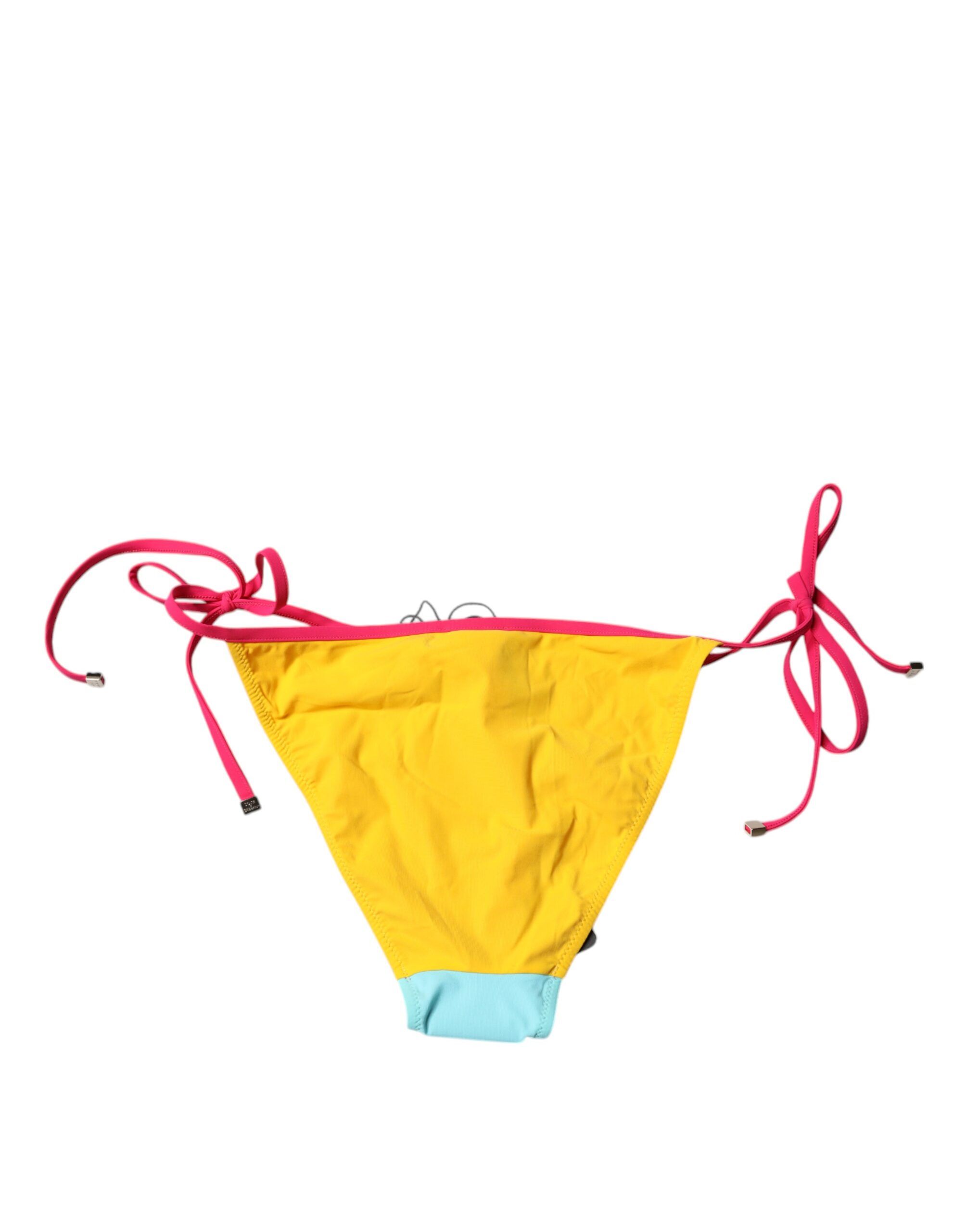 Logo Swimsuit Bikini Bottom Women's Swimwear - Dolce & Gabbana - Modalova
