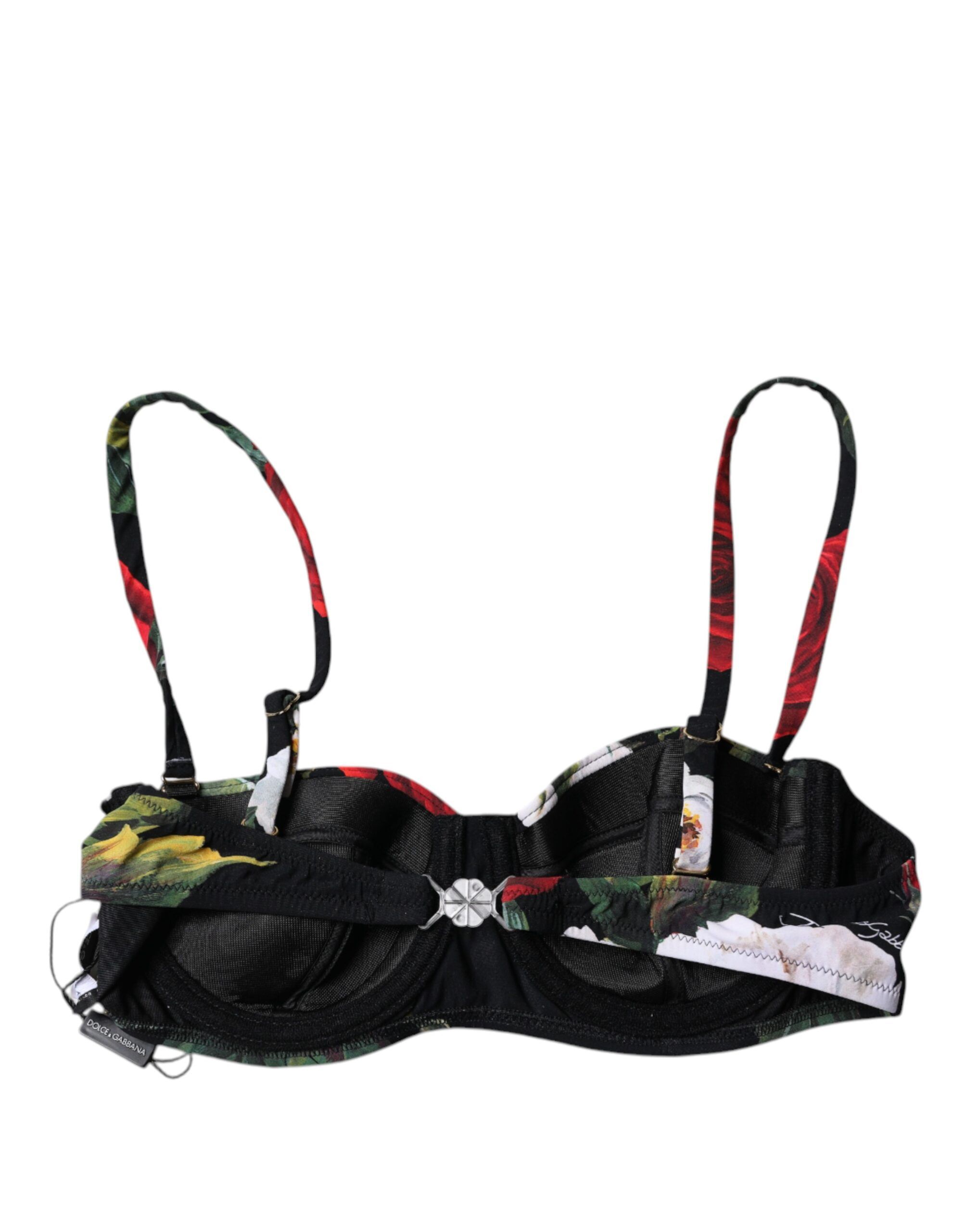 Floral Print Nylon Balconcino Bra Women's Underwear (Pre-Owned) - Dolce & Gabbana - Modalova