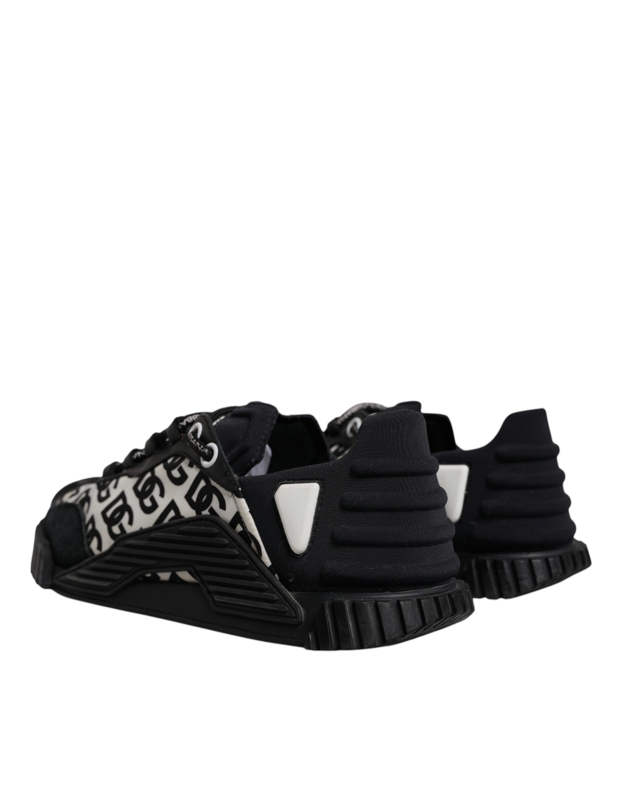 Black Logo Lace Up Low Top NS1 Sneakers Men's Shoes (Pre-Owned) - Dolce & Gabbana - Modalova