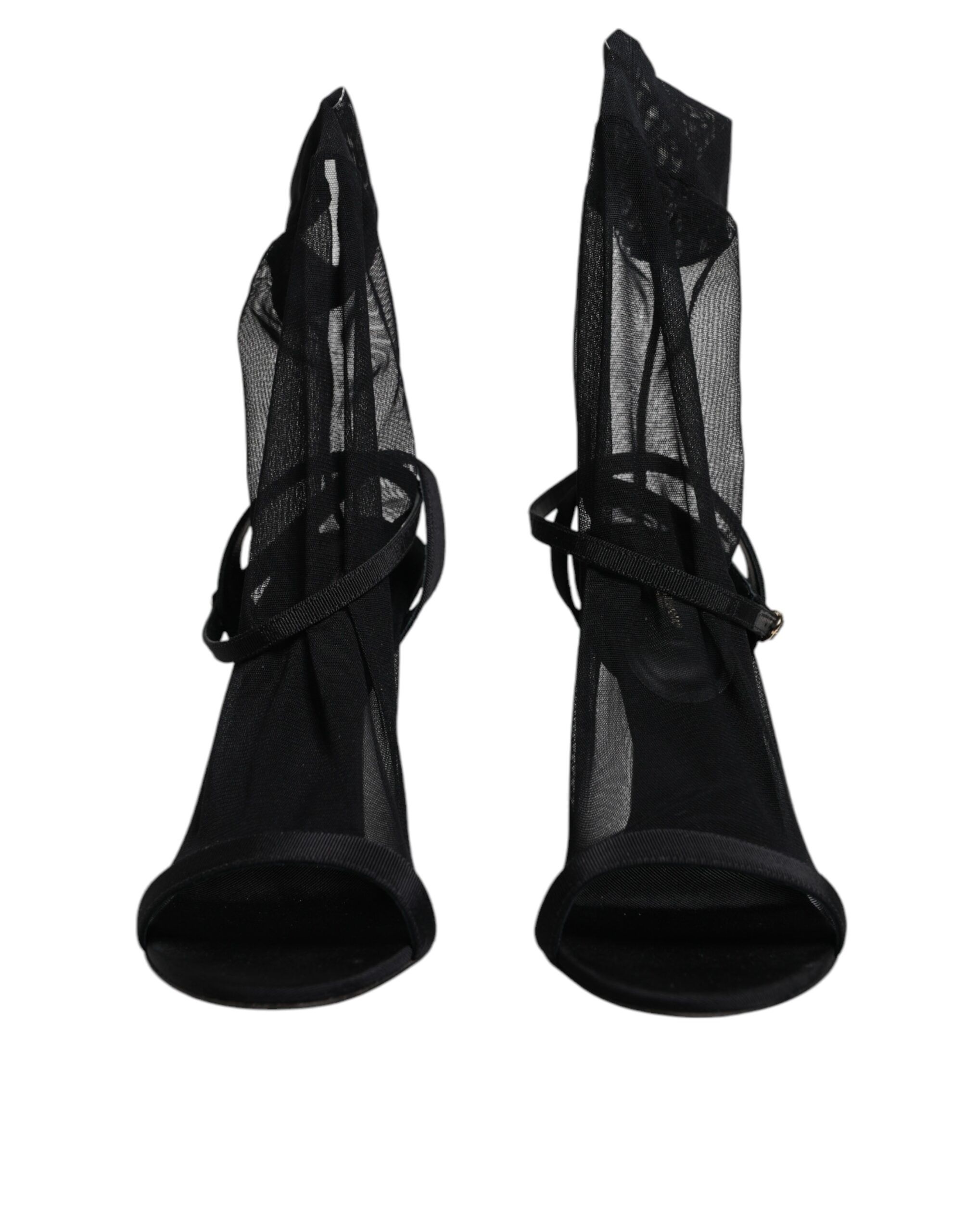 Tulle Stretch Heels Sandals Women's Shoes (Pre-Owned) - Dolce & Gabbana - Modalova