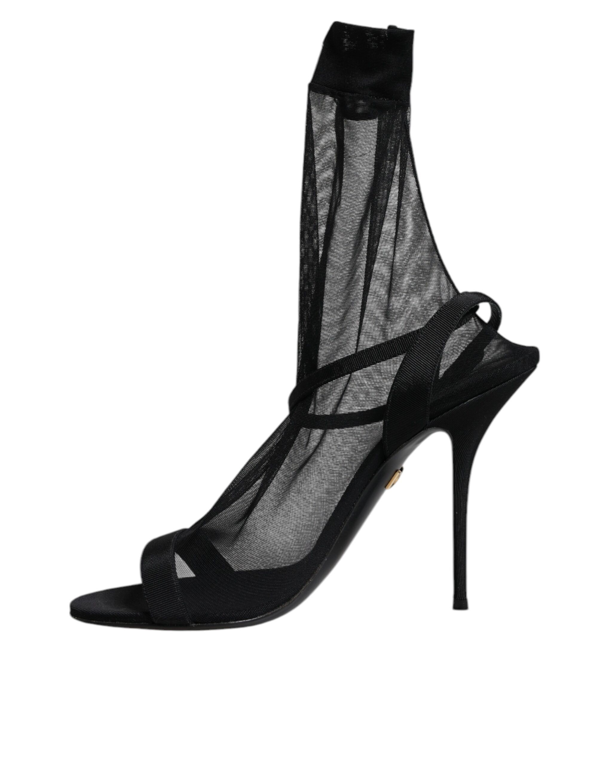 Tulle Stretch Heels Sandals Women's Shoes (Pre-Owned) - Dolce & Gabbana - Modalova