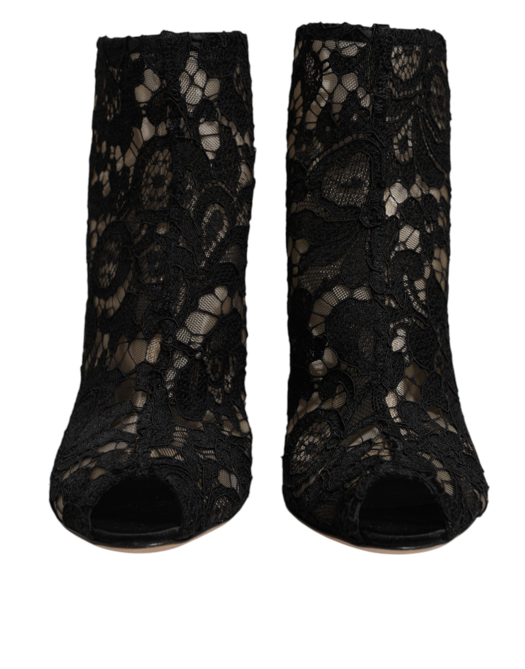 Floral Lace Heels Ankle Boots Women's Shoes (Pre-Owned) - Dolce & Gabbana - Modalova
