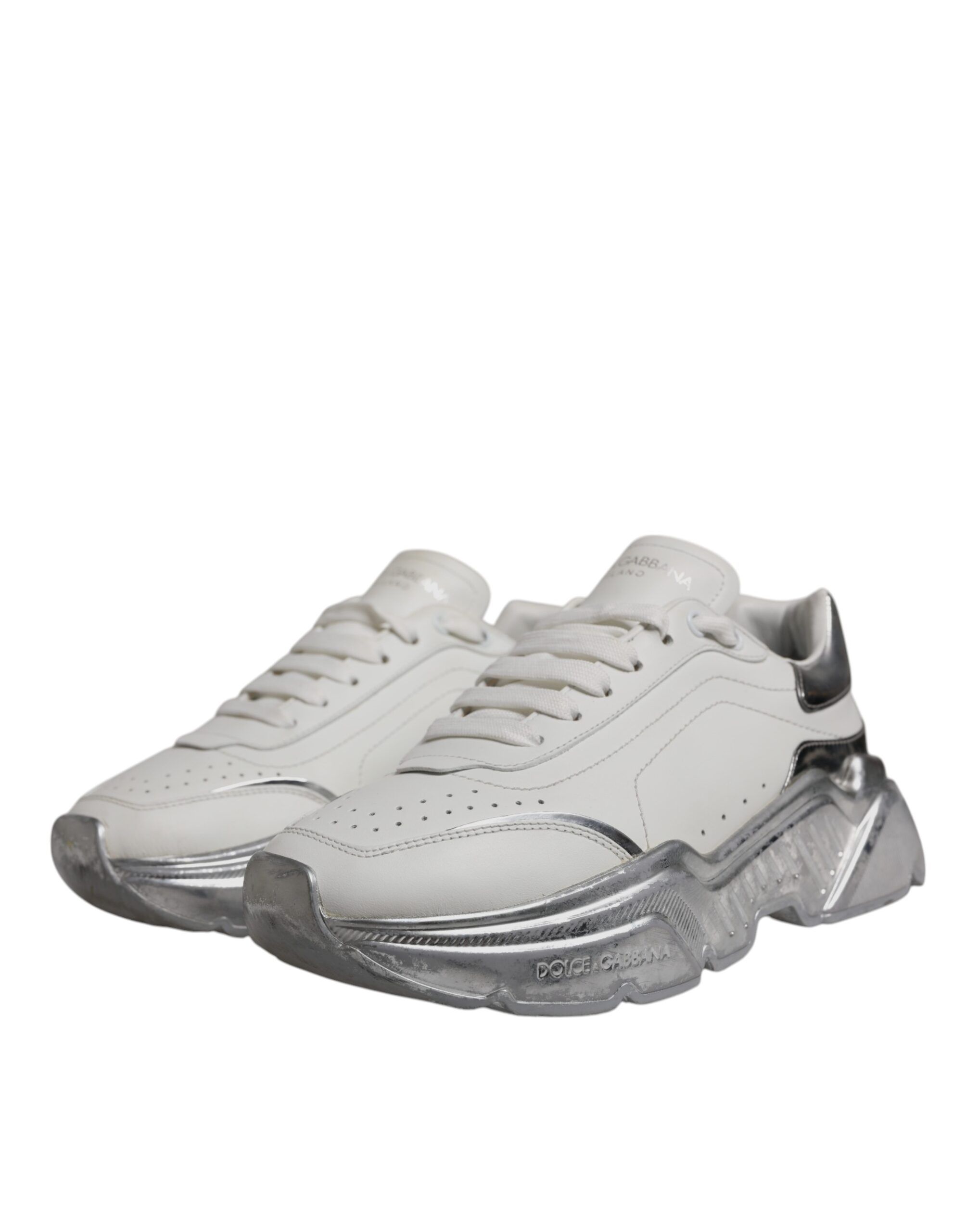 Silver Daymaster Low Top Sneaker Women's Shoes (Pre-Owned) - Dolce & Gabbana - Modalova