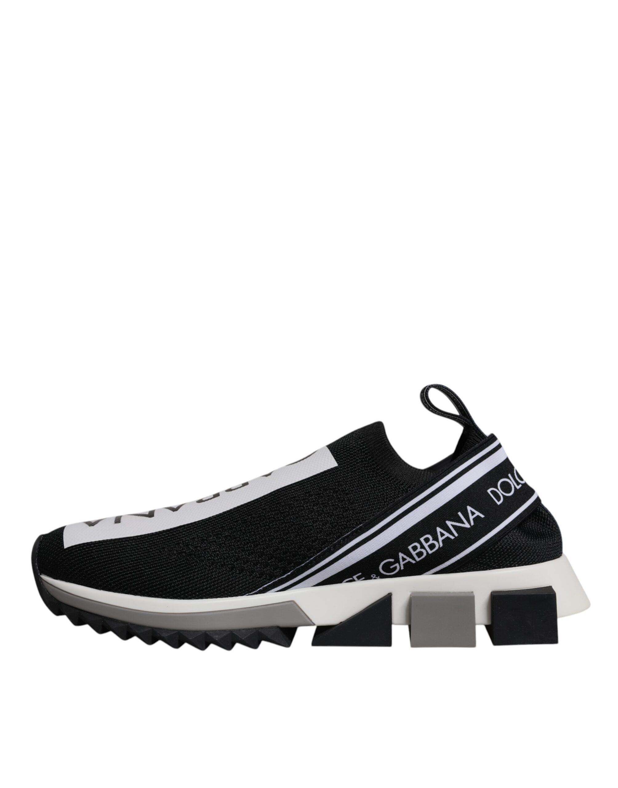 Black White Slip On Sorrento Sneakers Women's Shoes (Pre-Owned) - Dolce & Gabbana - Modalova