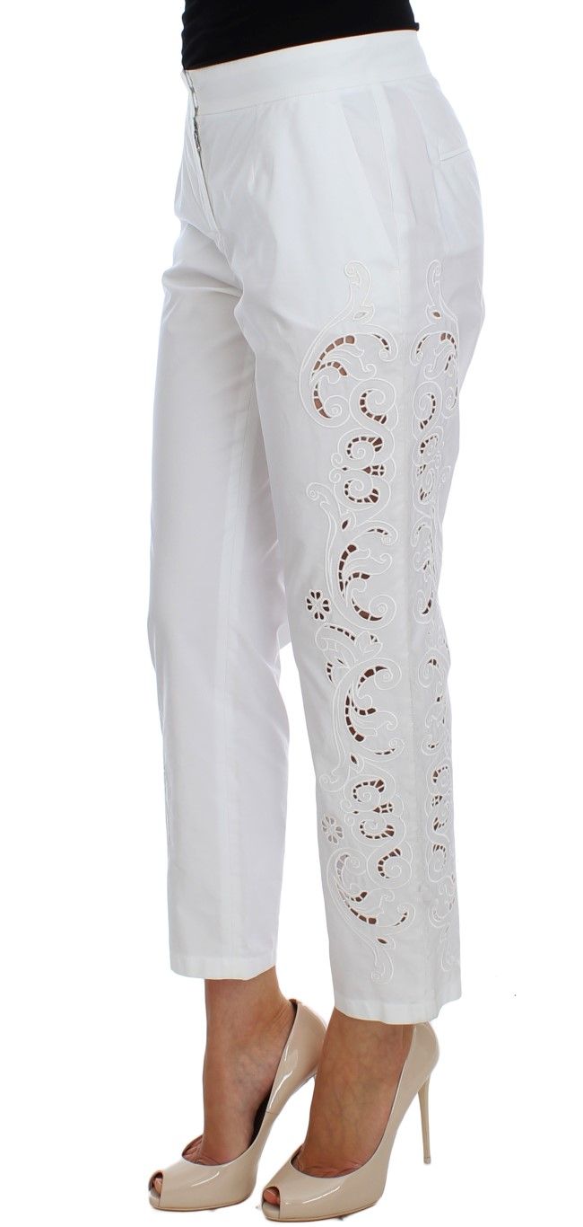 Floral Cutout Dress Sicily Women's Pants - Dolce & Gabbana - Modalova