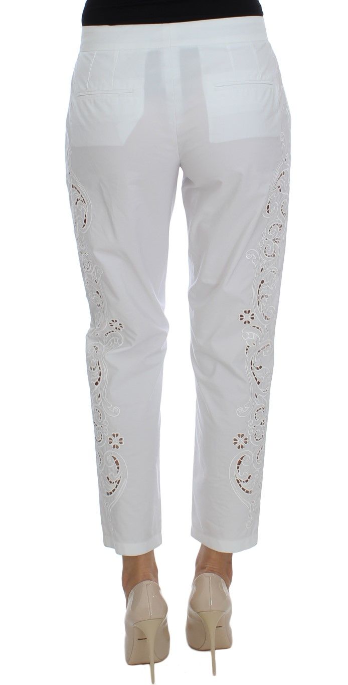 Floral Cutout Dress Sicily Women's Pants - Dolce & Gabbana - Modalova