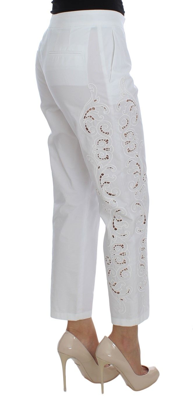 Floral Cutout Dress Sicily Women's Pants - Dolce & Gabbana - Modalova