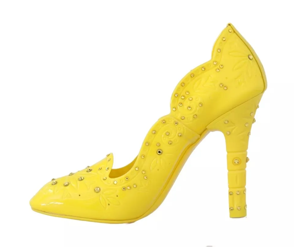 Crystal Heels CINDERELLA Women's Shoes - Dolce & Gabbana - Modalova