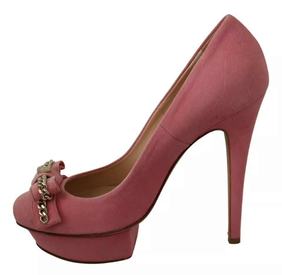 Bow Stiletto Heel Pumps Women's Shoes (Pre-Owned) - Elisabetta Franchi - Modalova