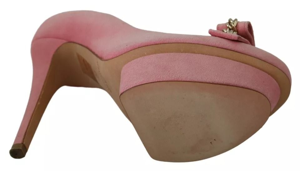 Bow Stiletto Heel Pumps Women's Shoes (Pre-Owned) - Elisabetta Franchi - Modalova