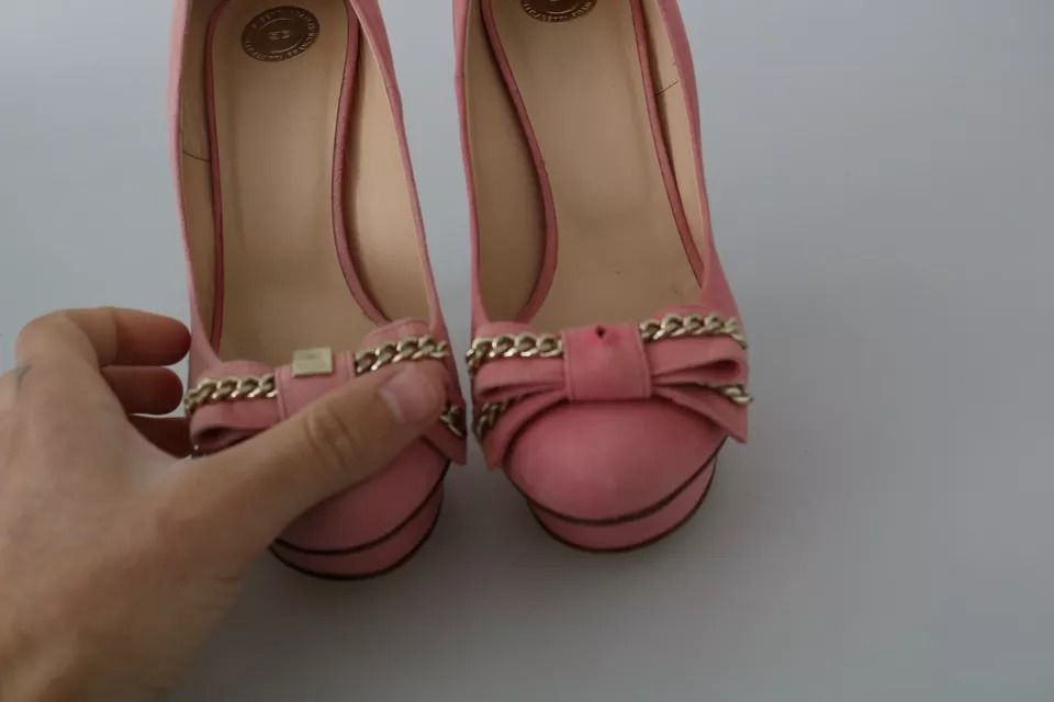 Bow Stiletto Heel Pumps Women's Shoes (Pre-Owned) - Elisabetta Franchi - Modalova
