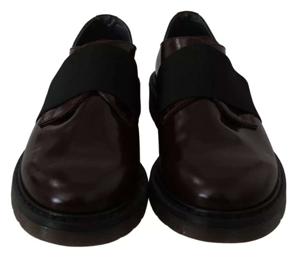 Dark Leather Elastic Strap Women's Shoes (Pre-Owned) - Dr. Martens - Modalova