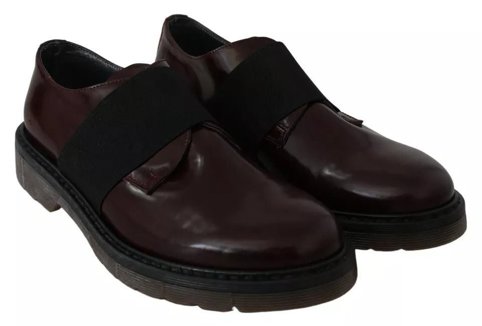 Dark Leather Elastic Strap Women's Shoes (Pre-Owned) - Dr. Martens - Modalova