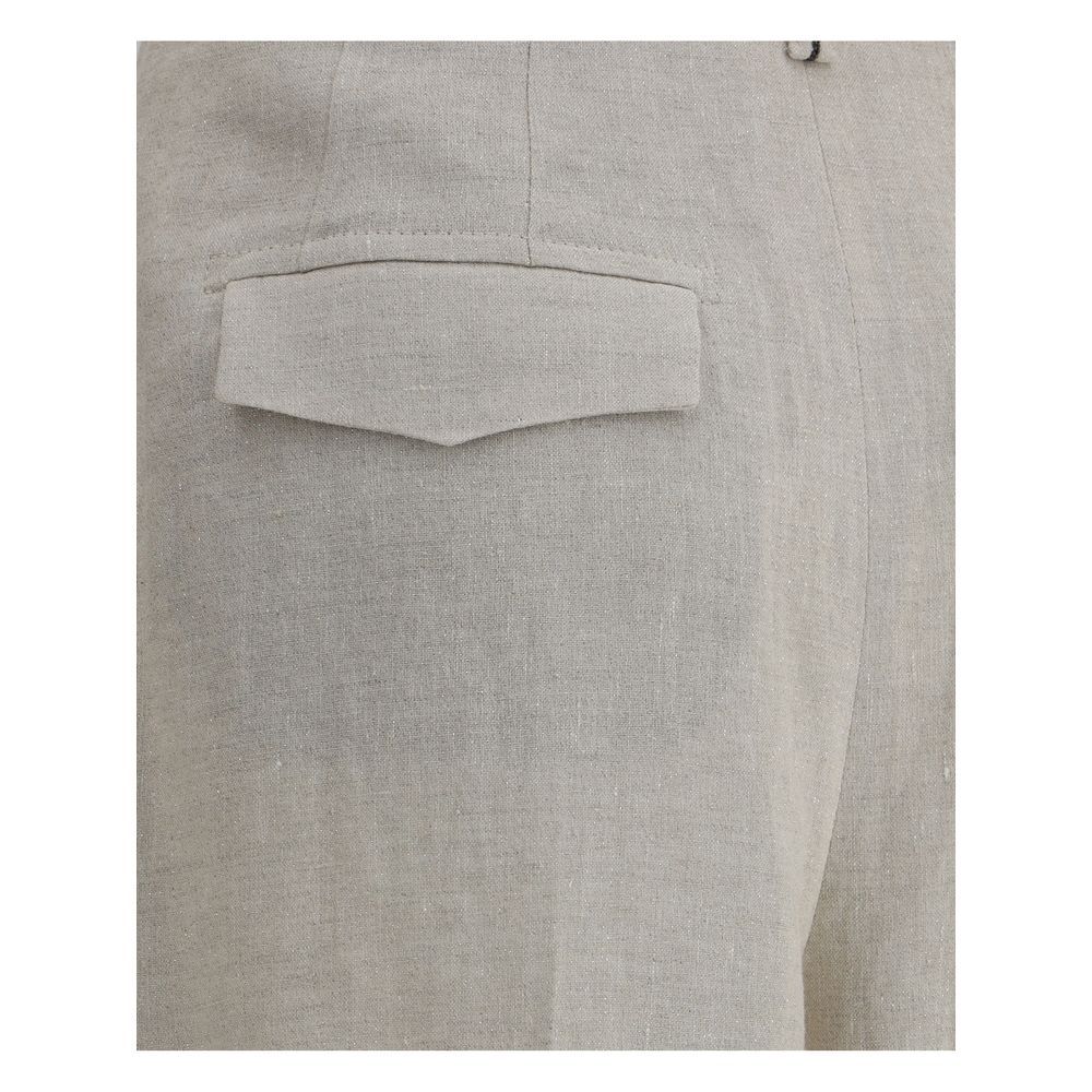 Linen Women's Pants - Brunello Cucinelli - Modalova