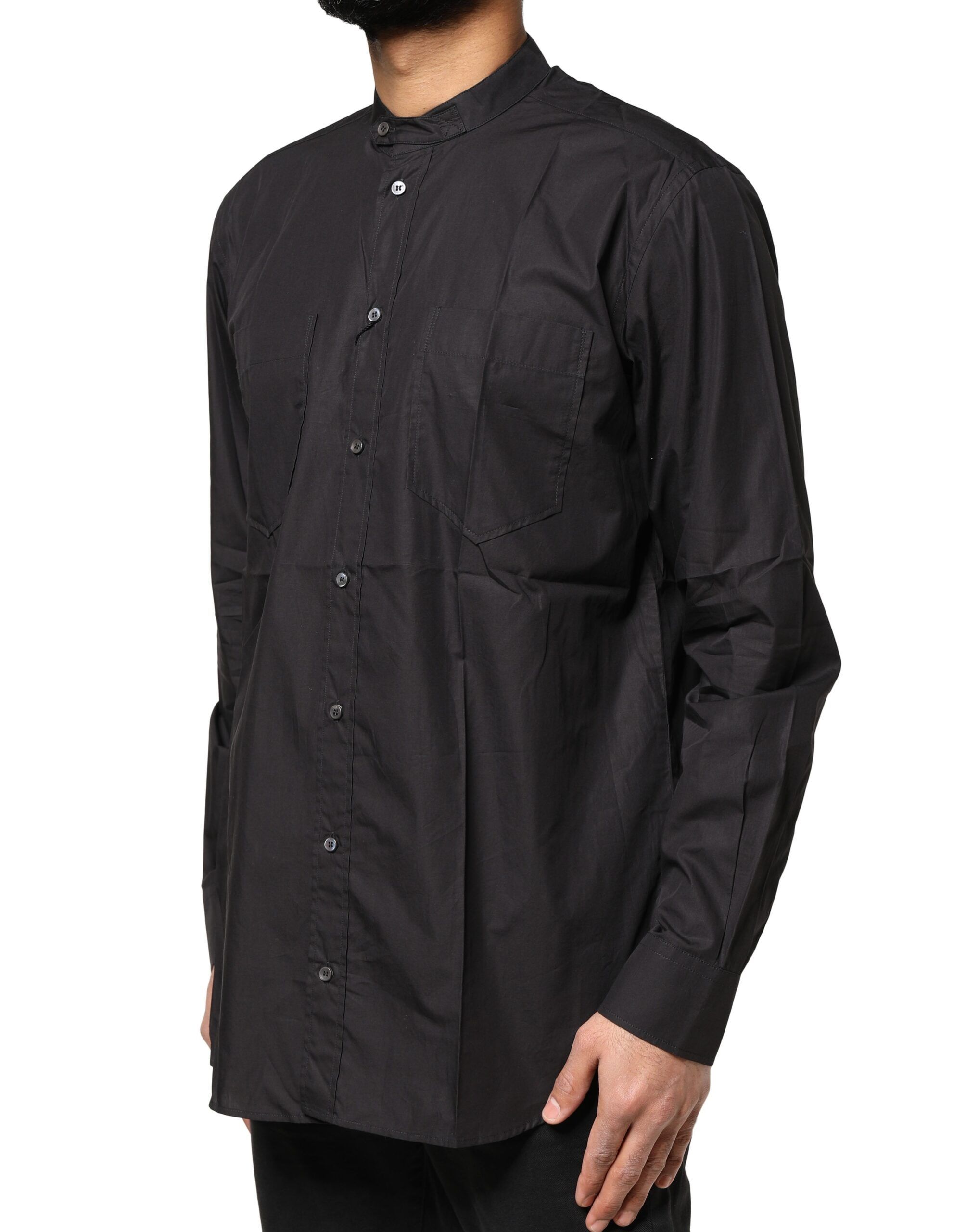 Cotton Button Down Men Casual Men's Shirt - Dolce & Gabbana - Modalova