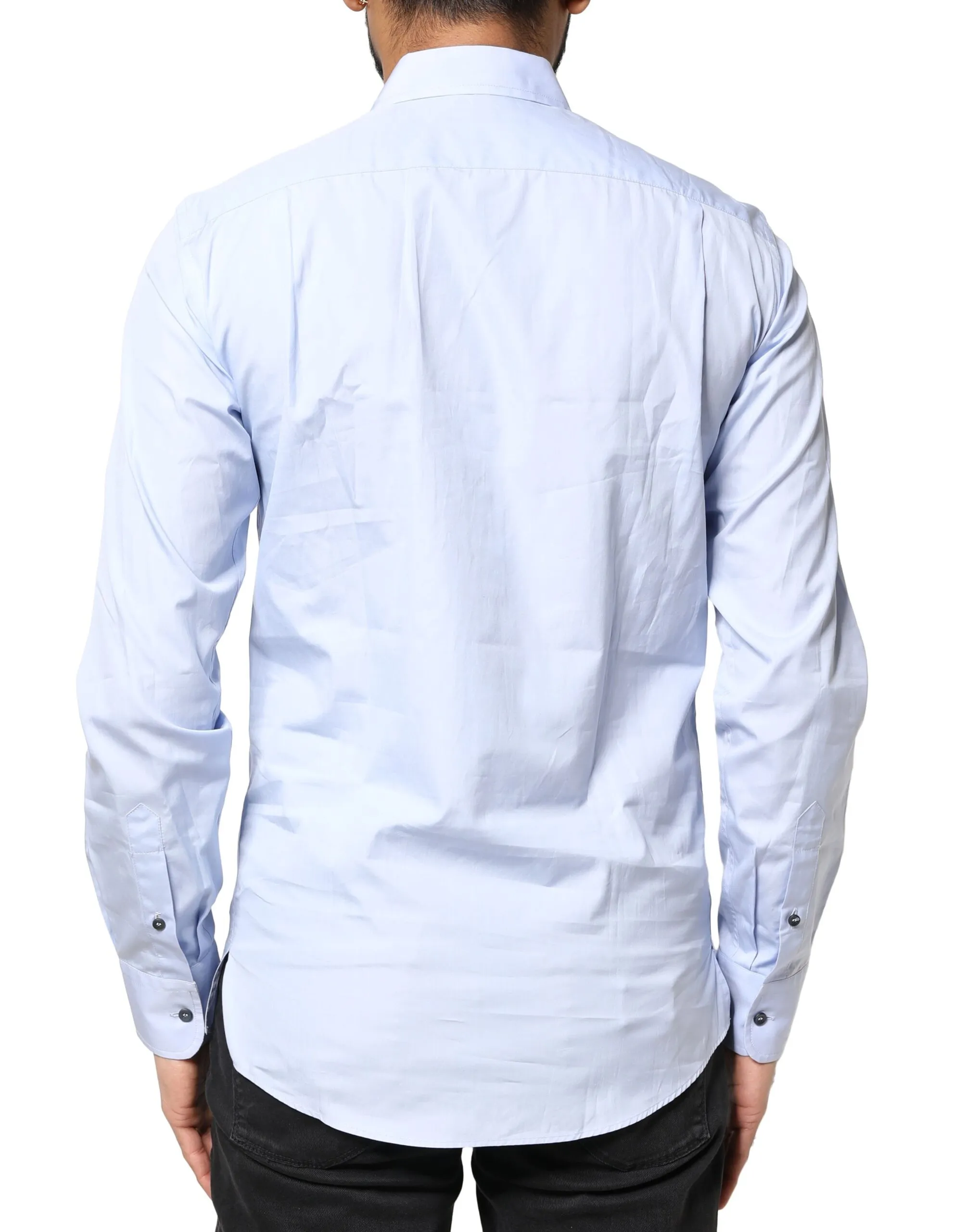 Cotton Long Sleeves Dress Men's Shirt (Pre-Owned) - Dolce & Gabbana - Modalova