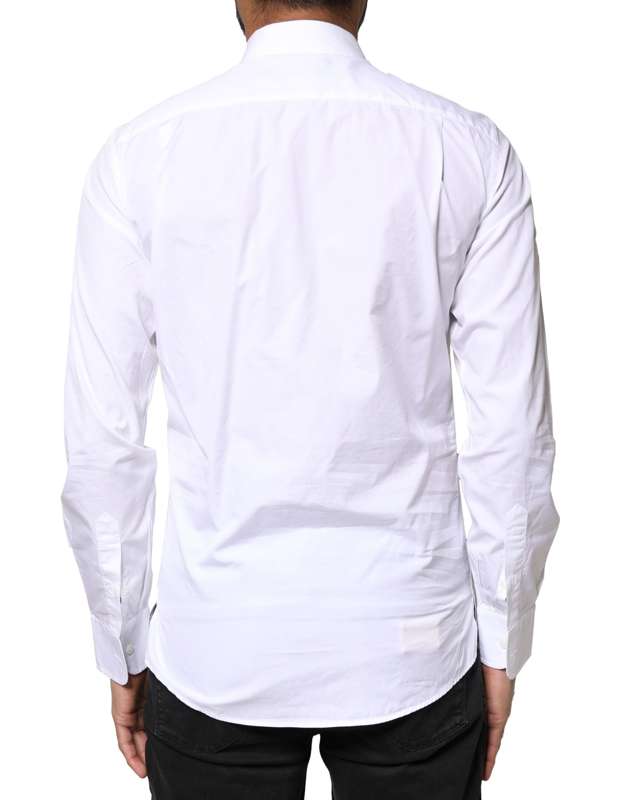 Cotton Long Sleeves Formal Dress Men's Shirt - Dolce & Gabbana - Modalova