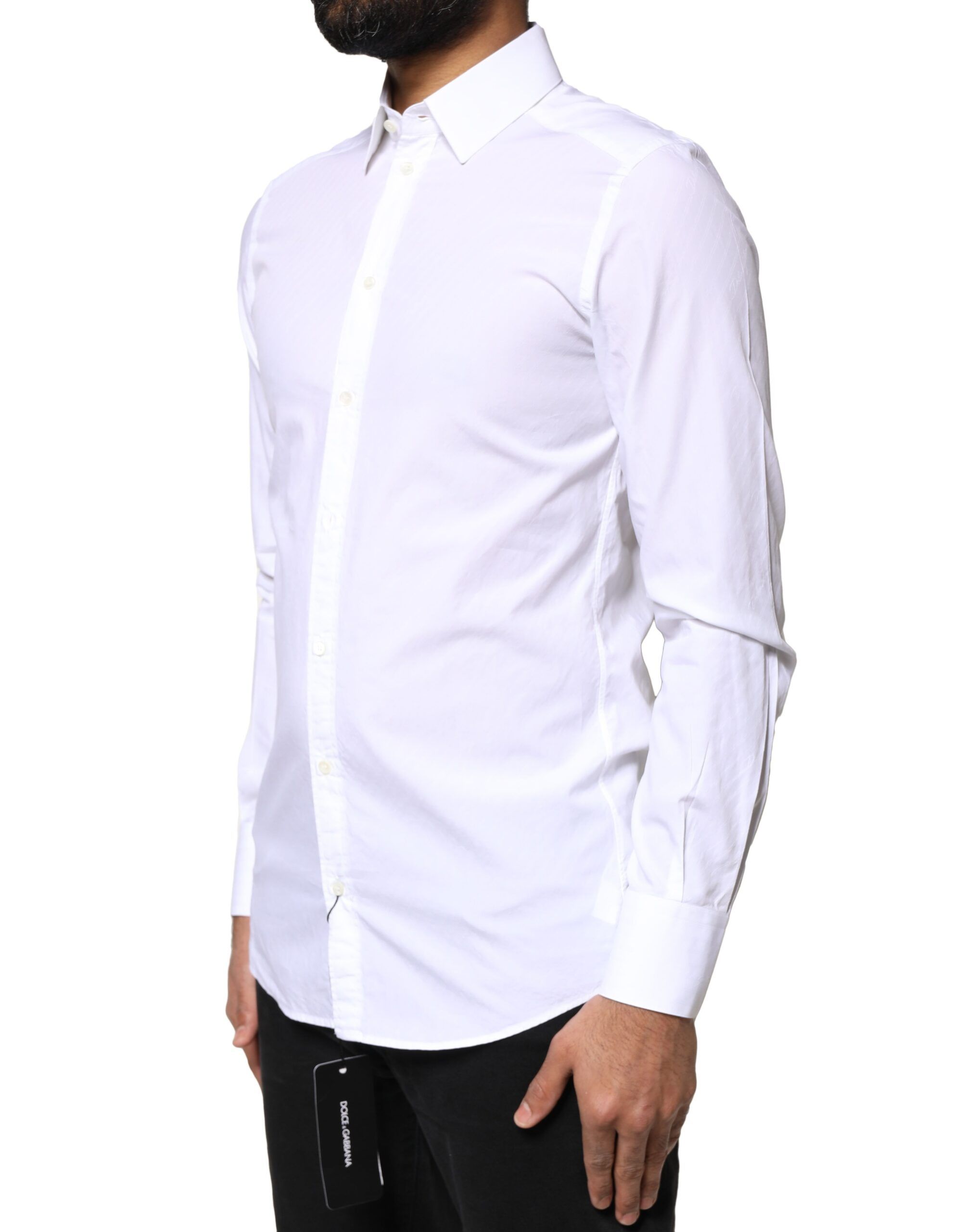 Cotton MARTINI Formal Men Dress Men's Shirt (Pre-Owned) - Dolce & Gabbana - Modalova