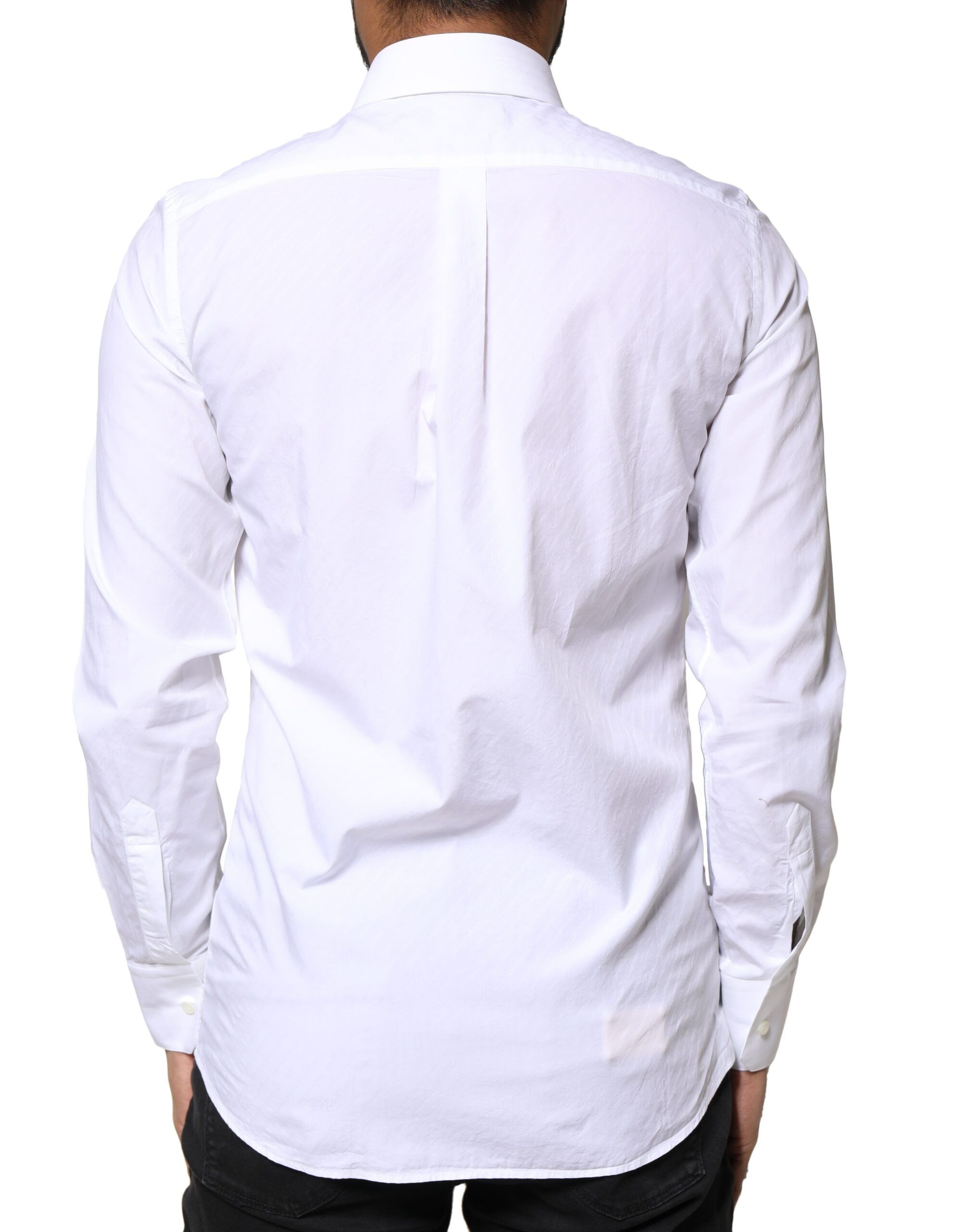 Cotton MARTINI Formal Men Dress Men's Shirt (Pre-Owned) - Dolce & Gabbana - Modalova