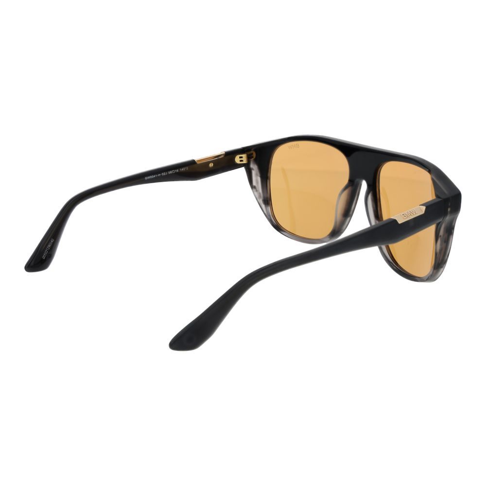BMW Black Acetate Men's Sunglasses - BMW - Modalova