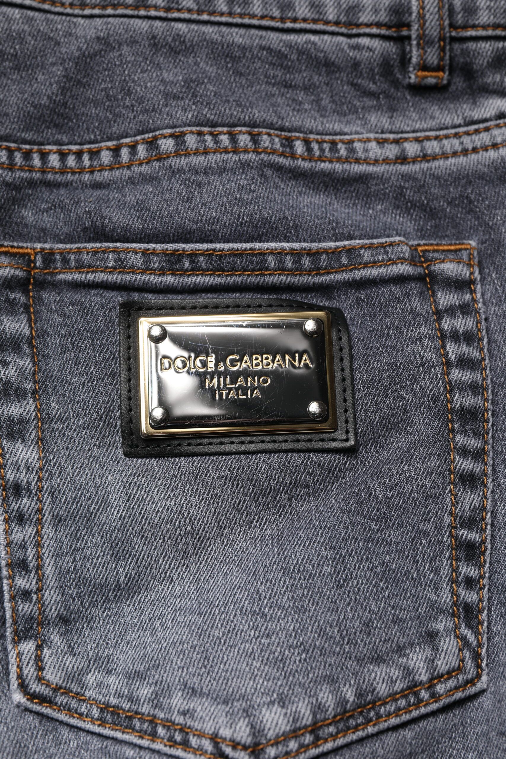 Cotton Stretch Skinny Denim Men's Jeans (Pre-Owned) - Dolce & Gabbana - Modalova