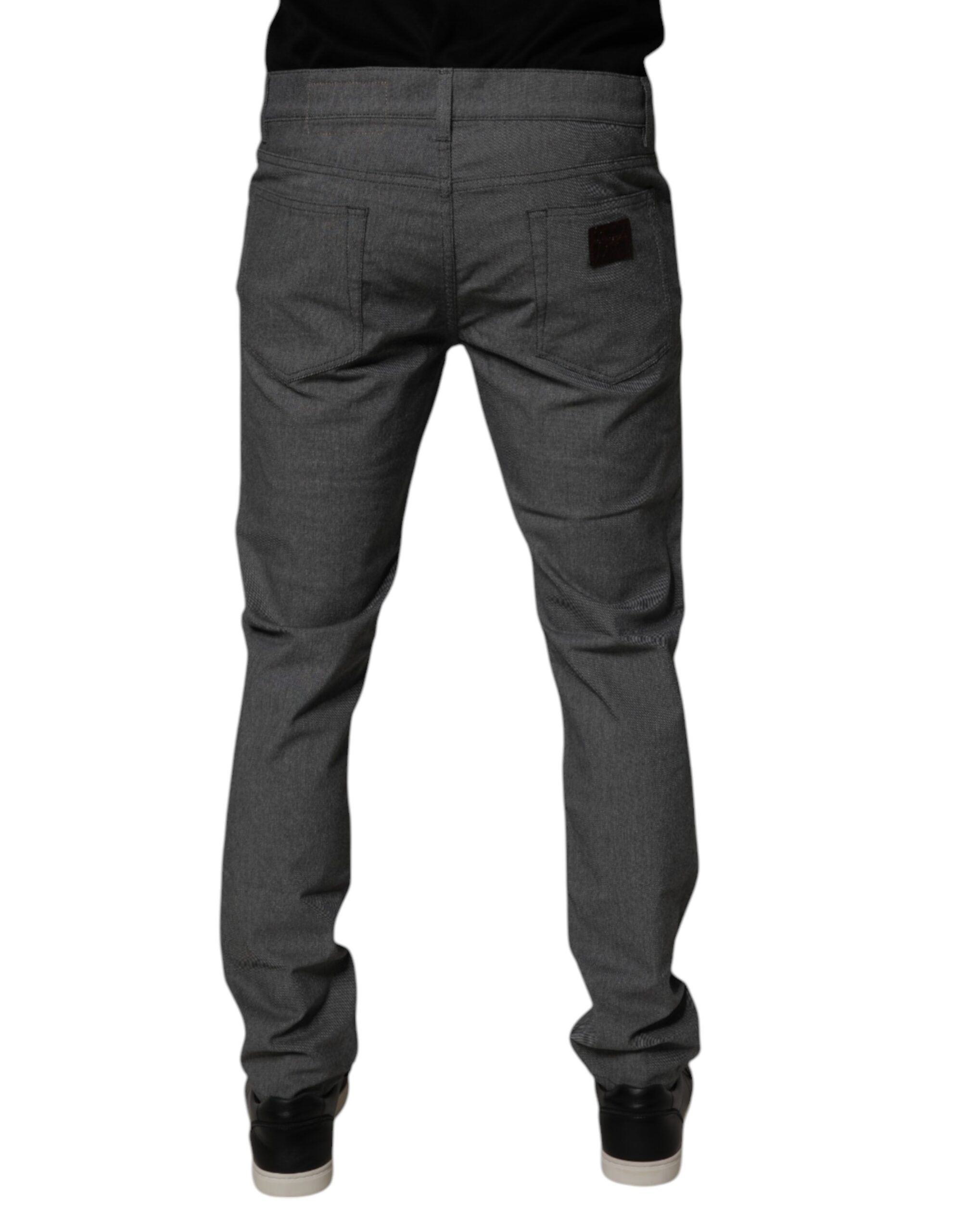 Cotton Stretch Skinny Denim Men's Jeans - Dolce & Gabbana - Modalova