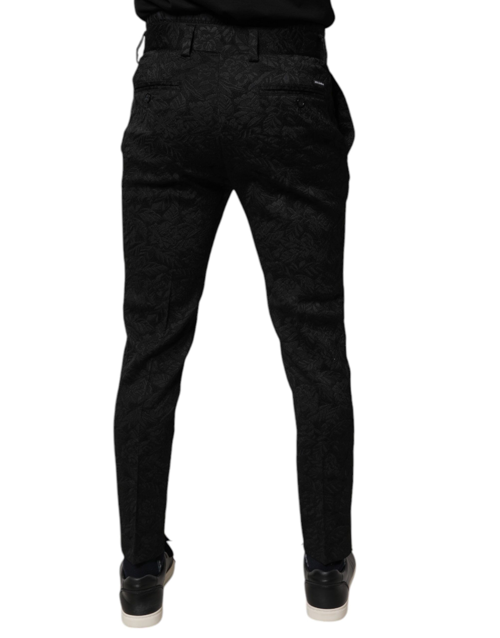 Brocade Polyester Skinny Dress Men's Pants - Dolce & Gabbana - Modalova