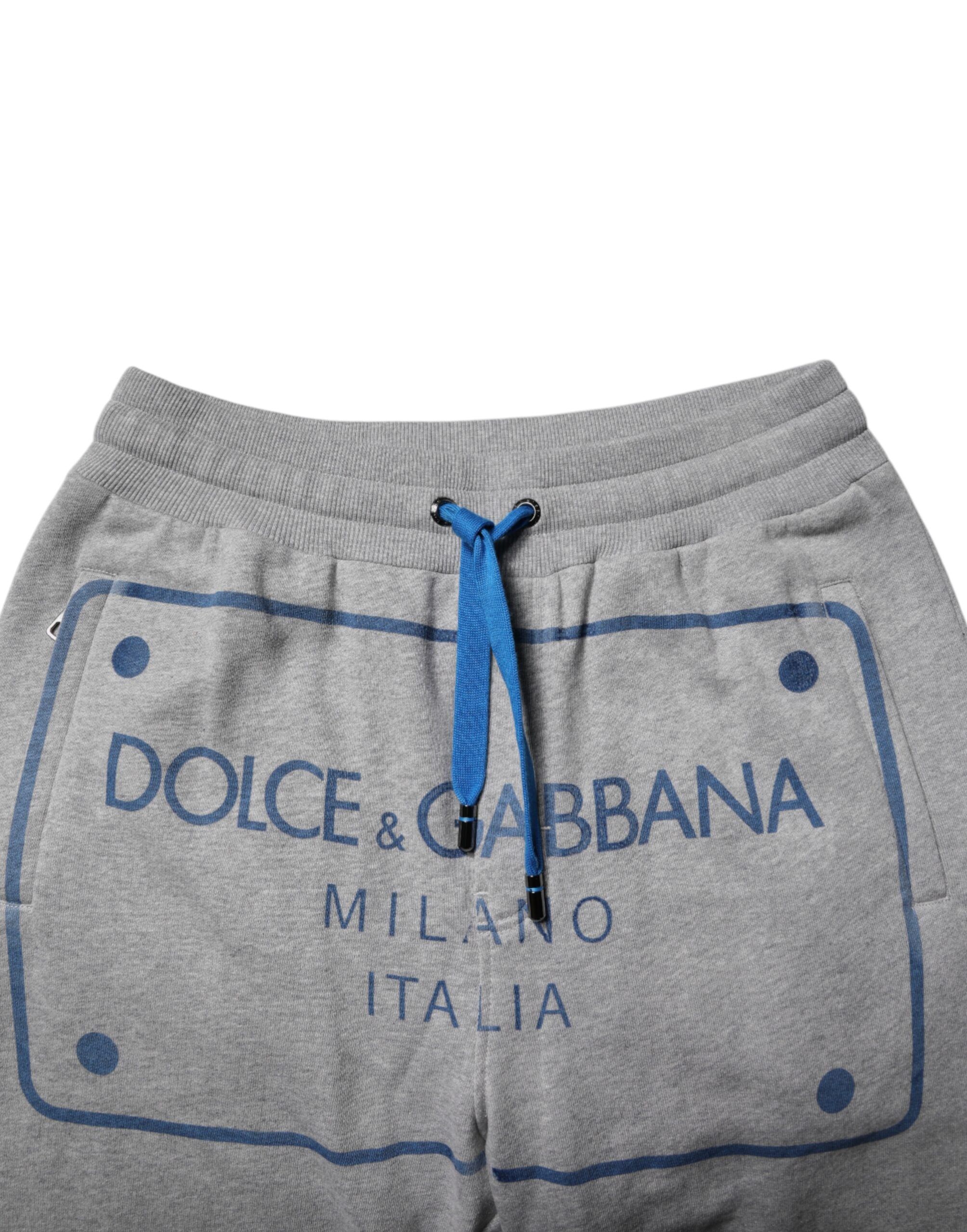 Logo Cotton Men Jogger SweatMen's Men's Pants (Pre-Owned) - Dolce & Gabbana - Modalova