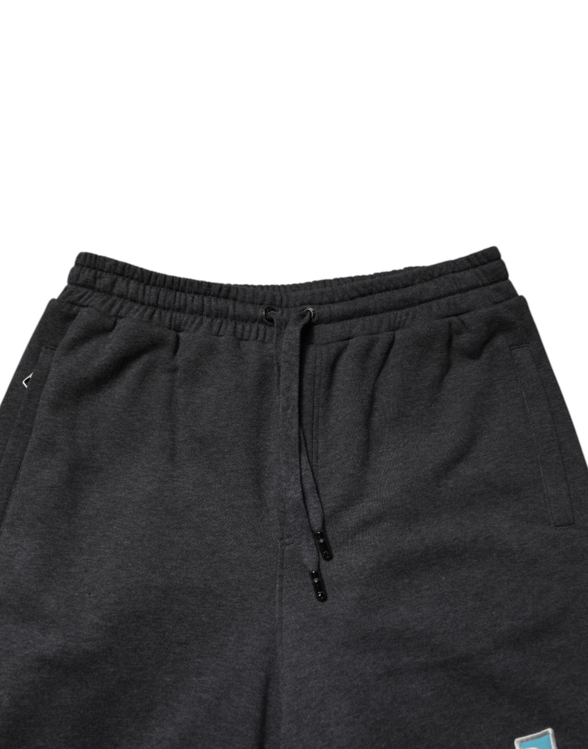 Cotton Layered Straight SweatMen's Men's Pants - Dolce & Gabbana - Modalova