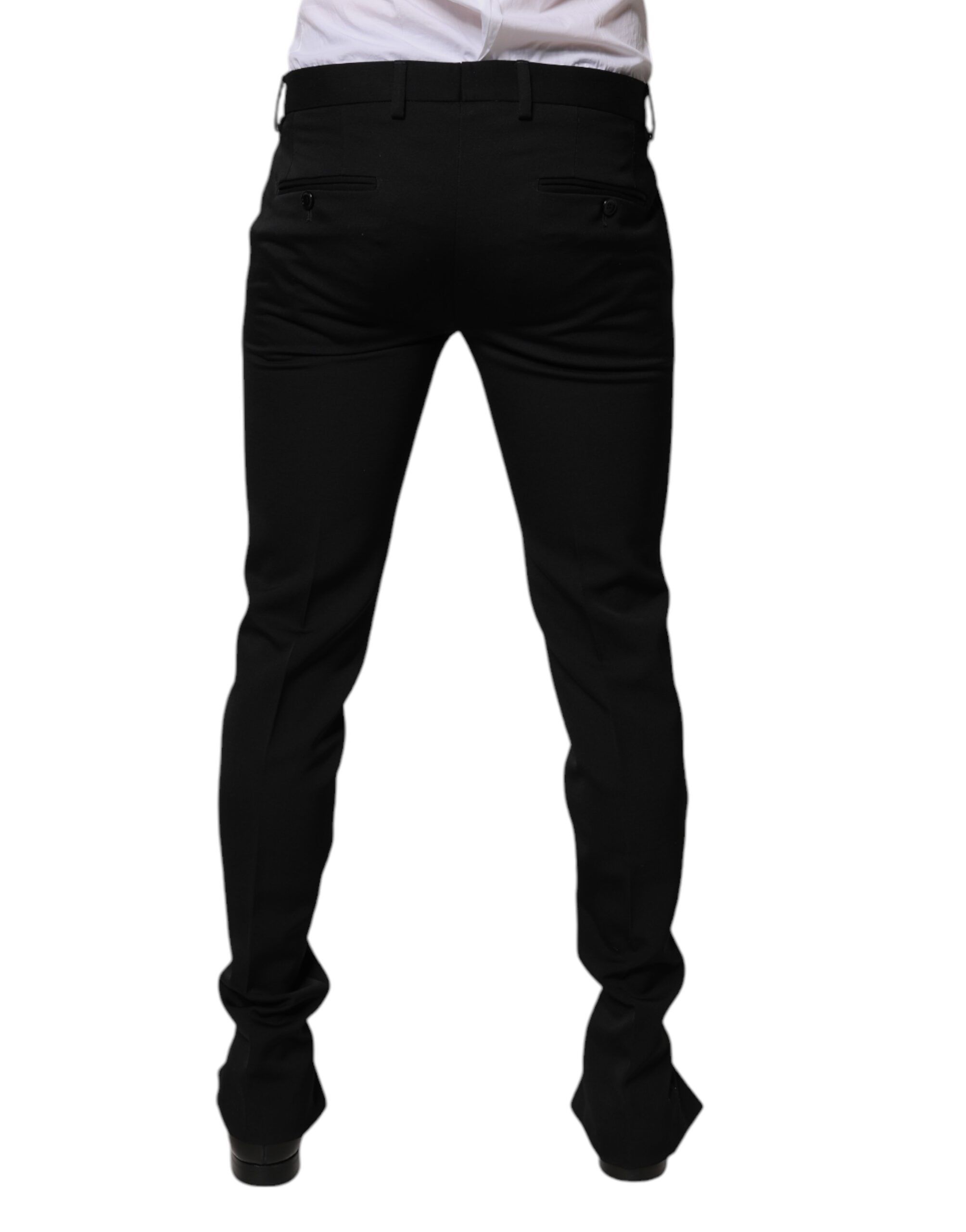 Wool Tapered Formal Dress Men's Pants - Dolce & Gabbana - Modalova