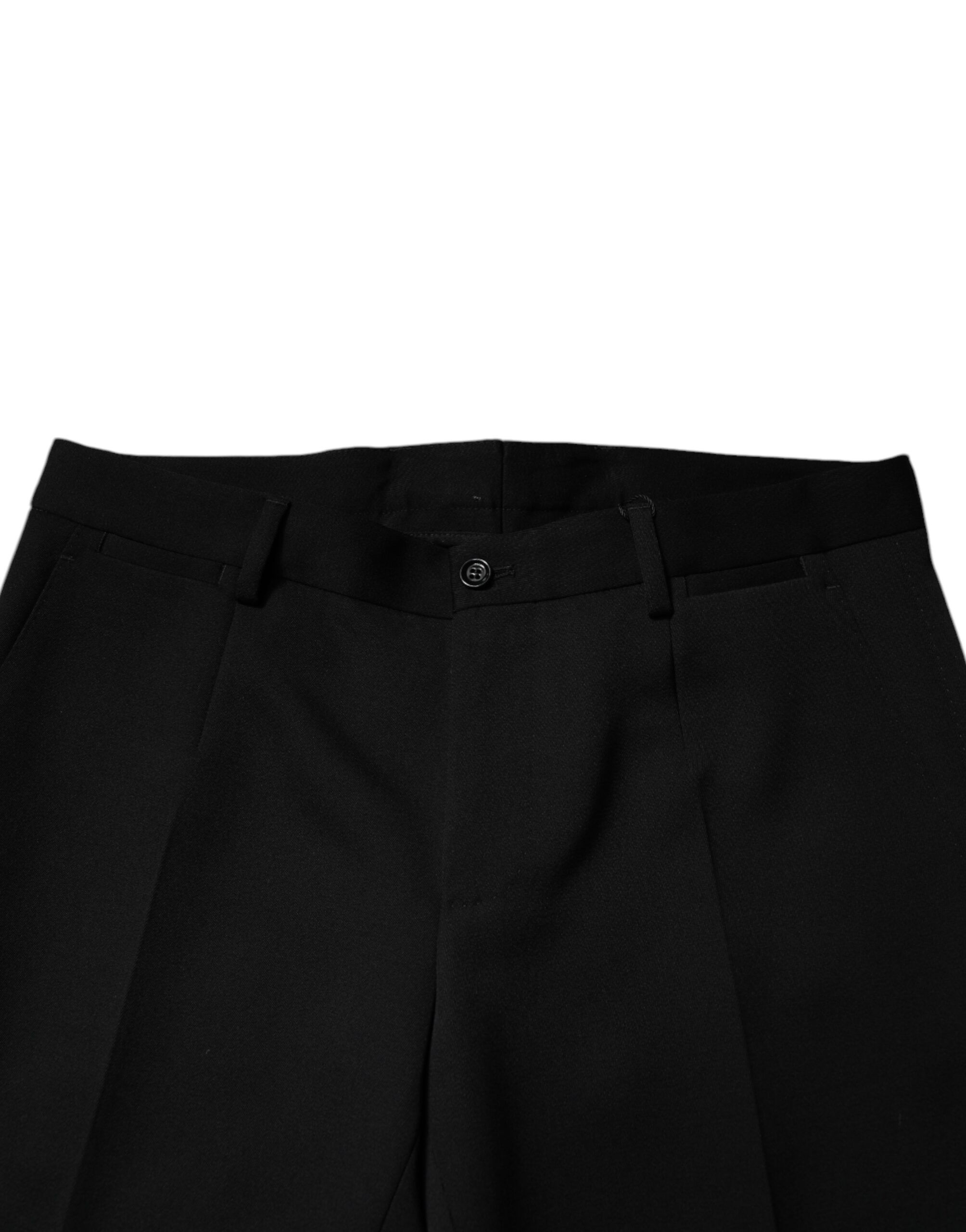 Wool Tapered Formal Dress Men's Pants - Dolce & Gabbana - Modalova
