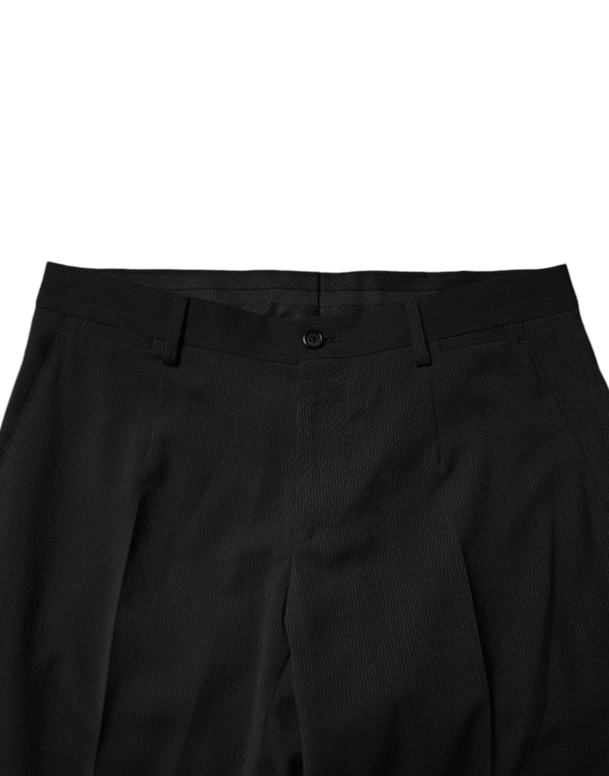 Polyester Tapered Formal Men Dress Men's Pants - Dolce & Gabbana - Modalova