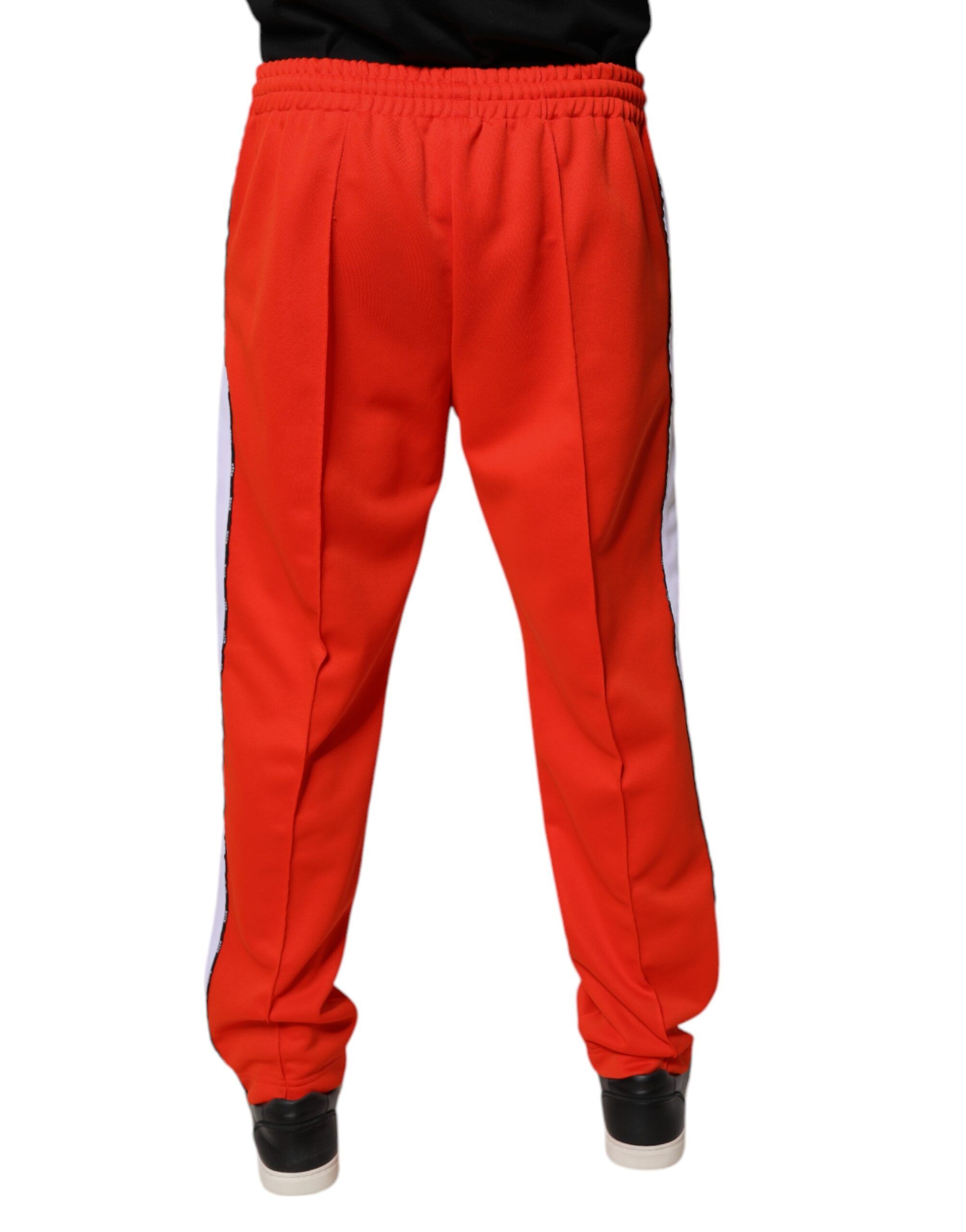 Red White Mid Waist Men Jogger SweatMen's Men's Pants (Pre-Owned) - MSGM - Modalova