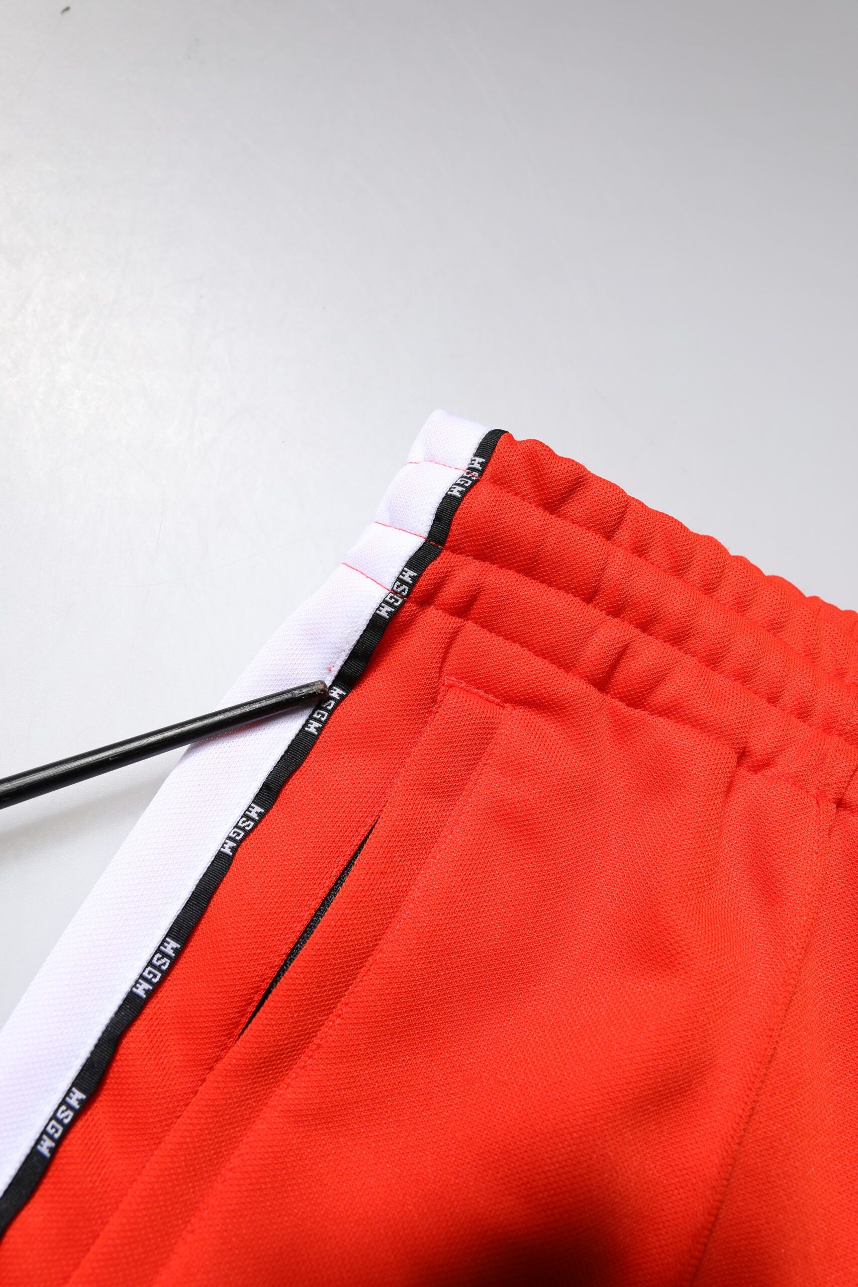 Red White Mid Waist Men Jogger SweatMen's Men's Pants (Pre-Owned) - MSGM - Modalova