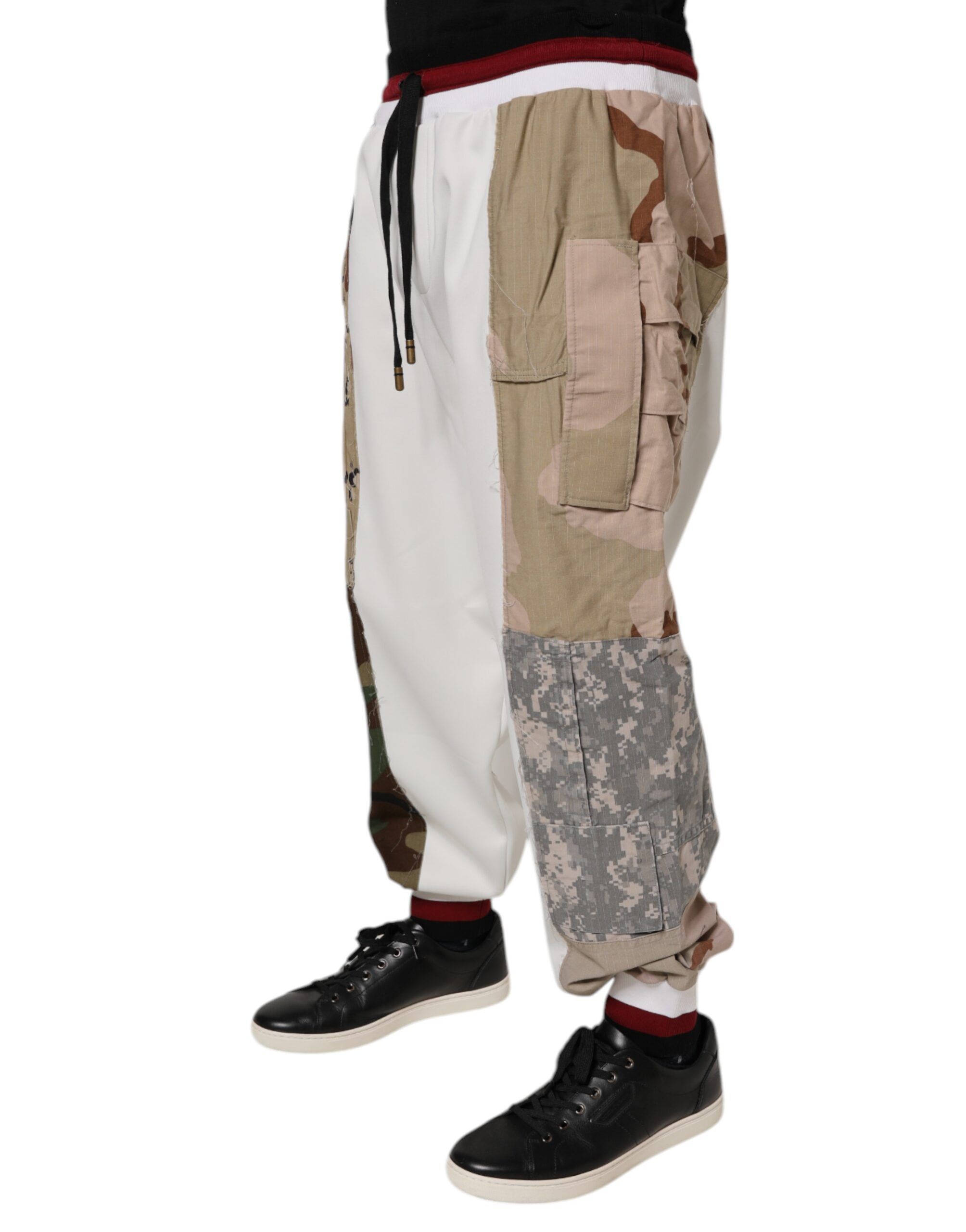 Camouflage Patchwork SweatMen's Men's Pants (Pre-Owned) - Dolce & Gabbana - Modalova