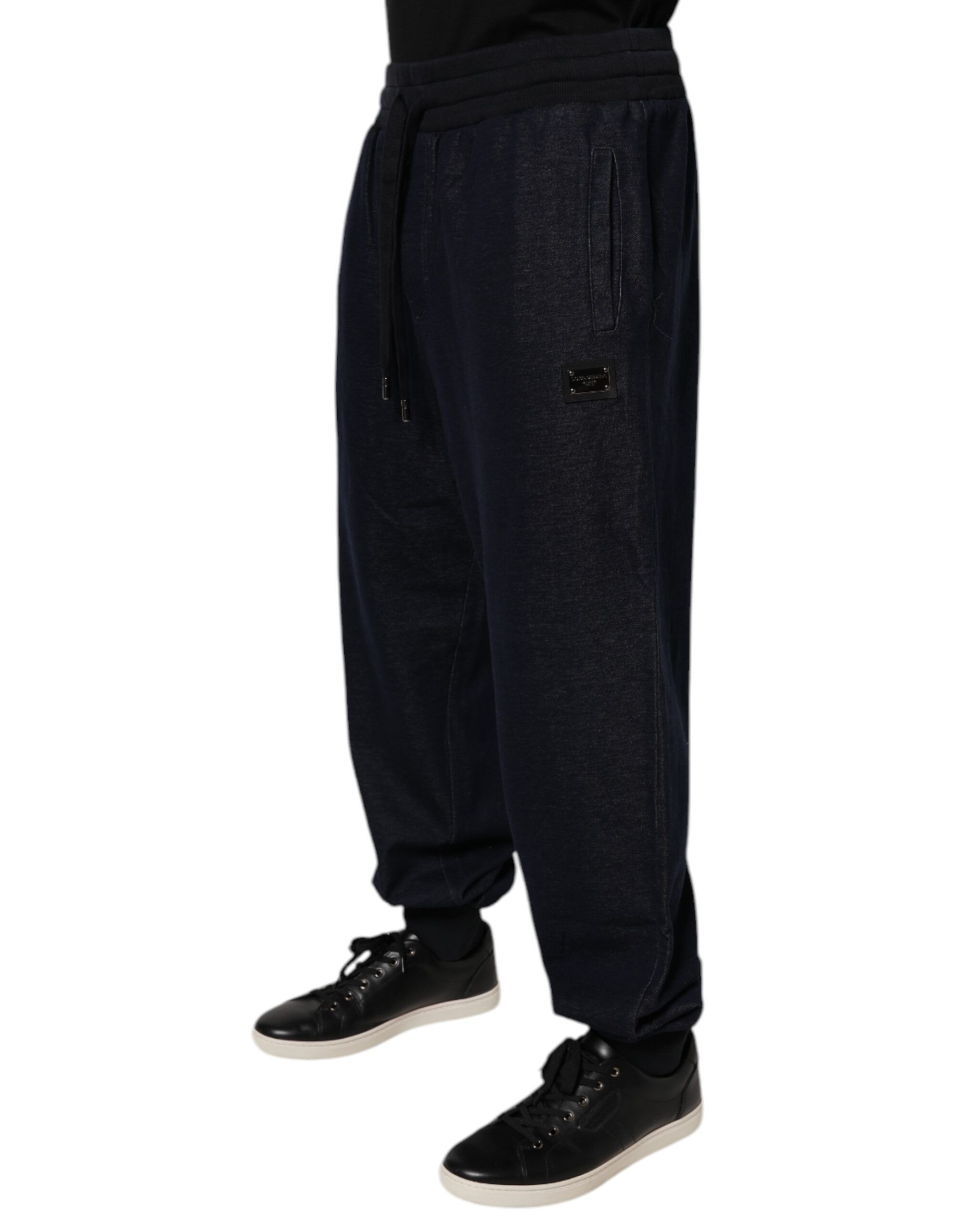 Jacquard Cotton Jogger SweatMen's Men's Pants - Dolce & Gabbana - Modalova