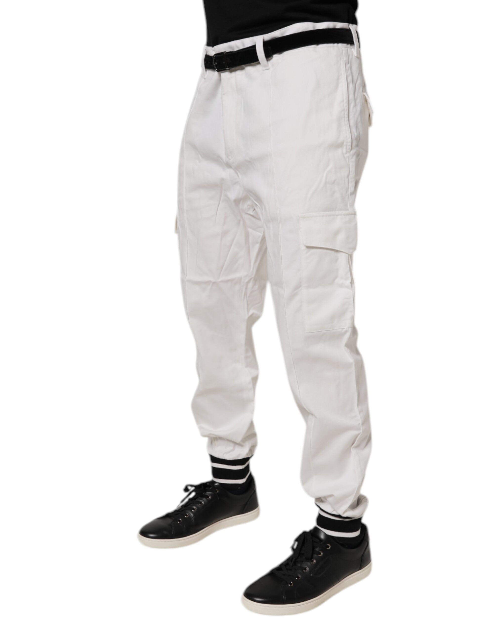 Cotton Jogger Cargo Skinny Men's Pants (Pre-Owned) - Dolce & Gabbana - Modalova
